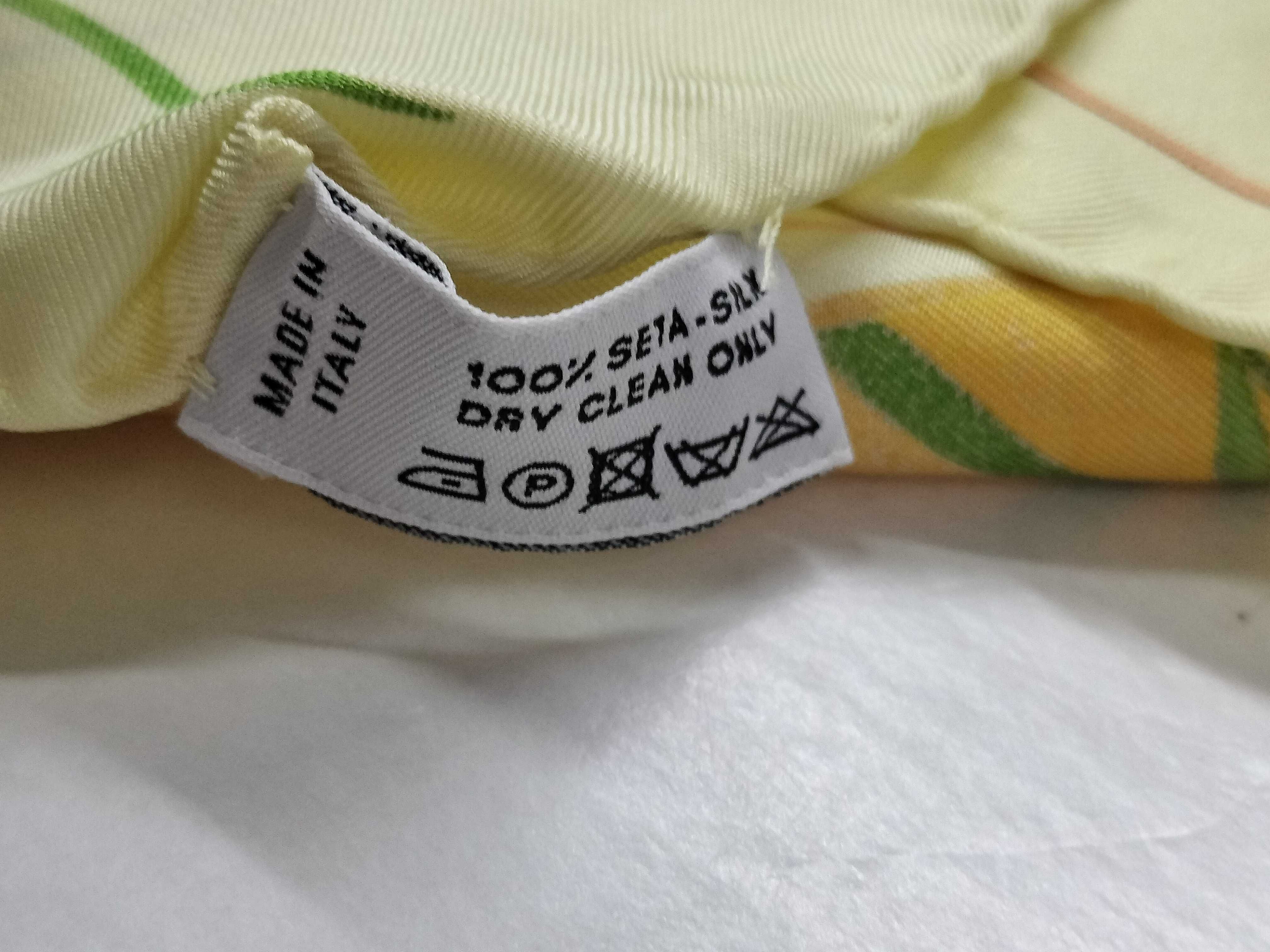 Louis Vuitton Square Silk Airplane Scarf