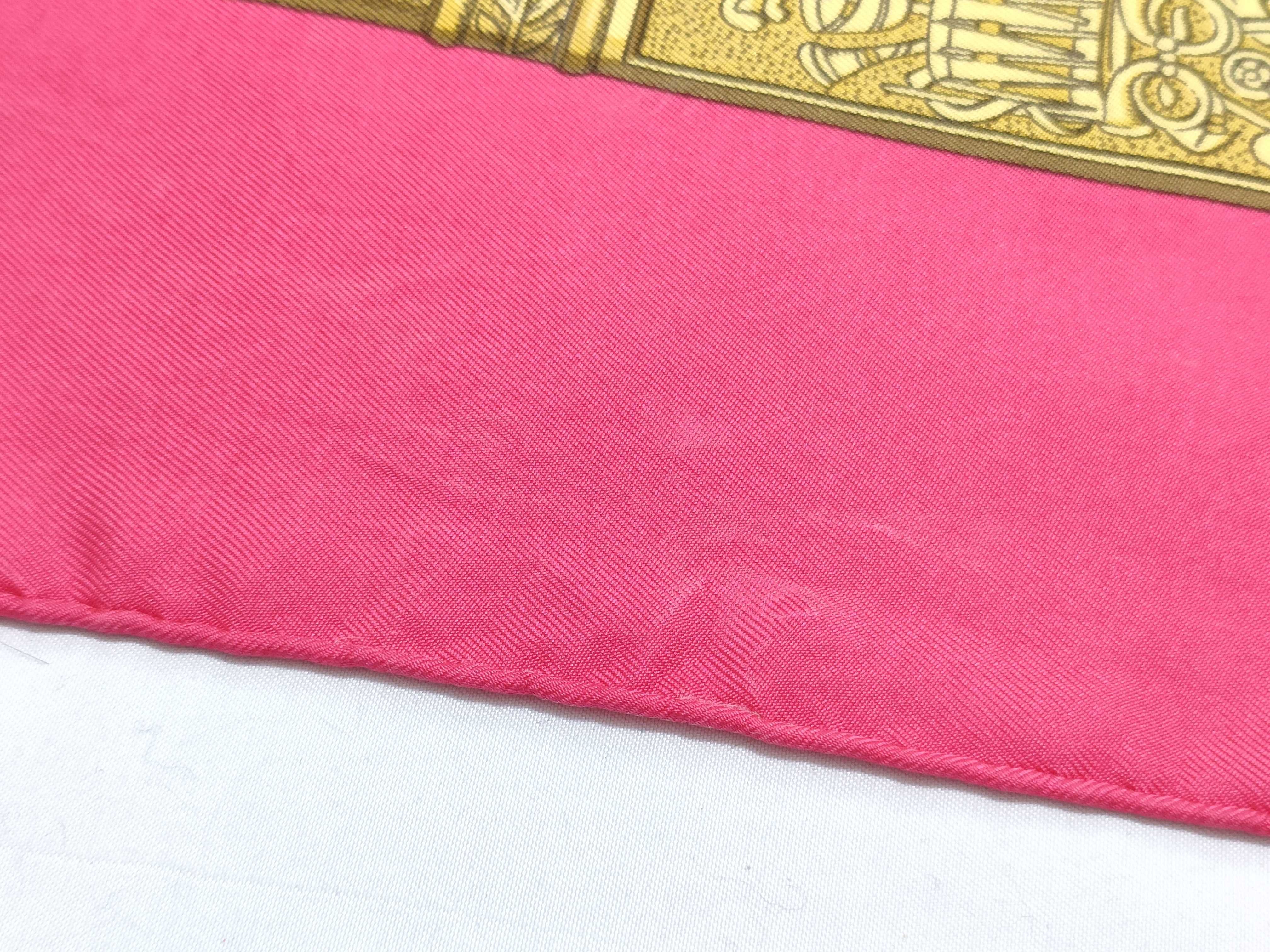 Hermes Joachim Metz Grand Uniforme Silk Scarf