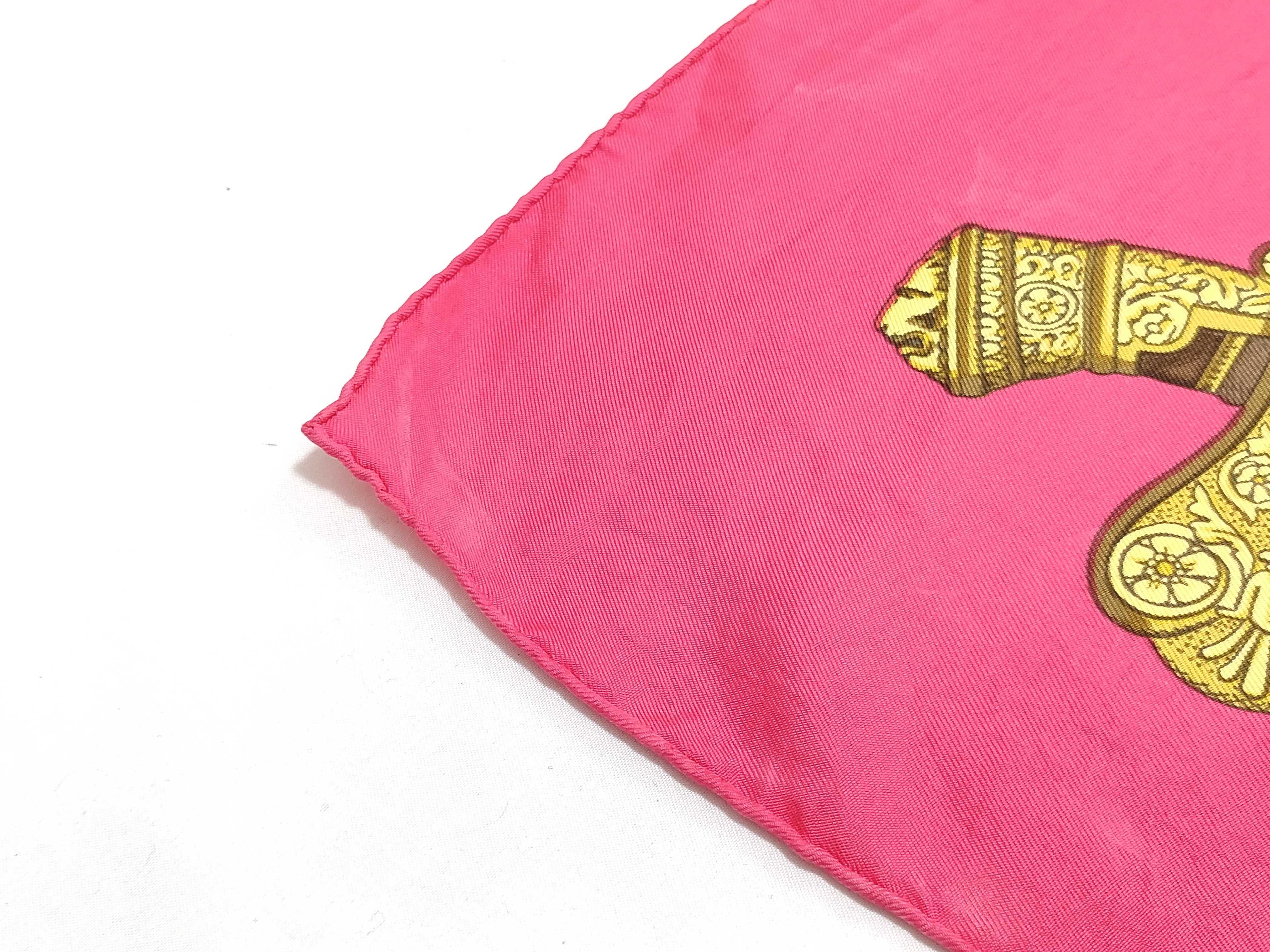 Hermes Joachim Metz Grand Uniforme Silk Scarf