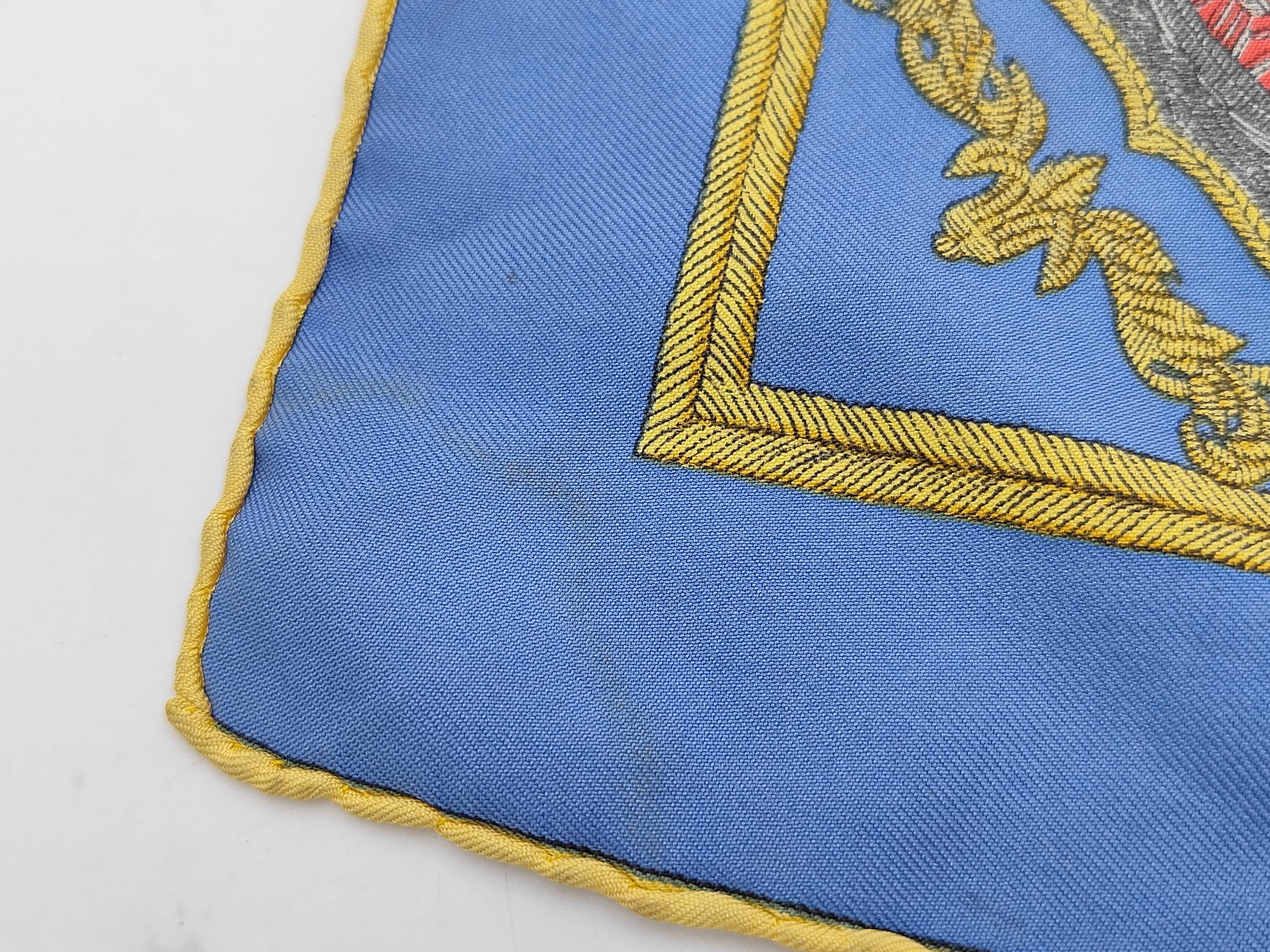 Hermes Les Armes de Paris Silk Gavroche Scarf