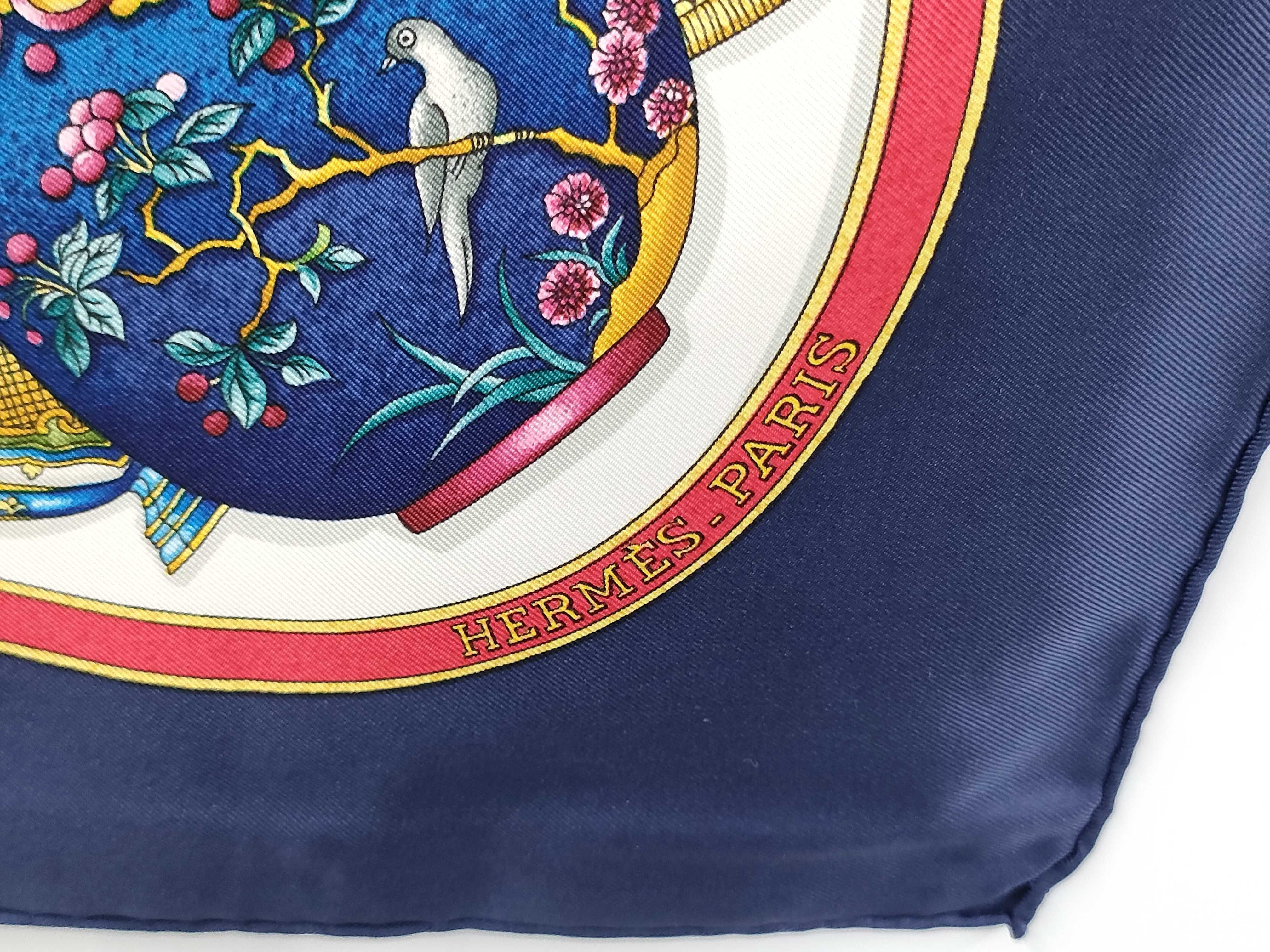 Hermes Qu'importe le flacon Silk Scarf by Catherine Baschet