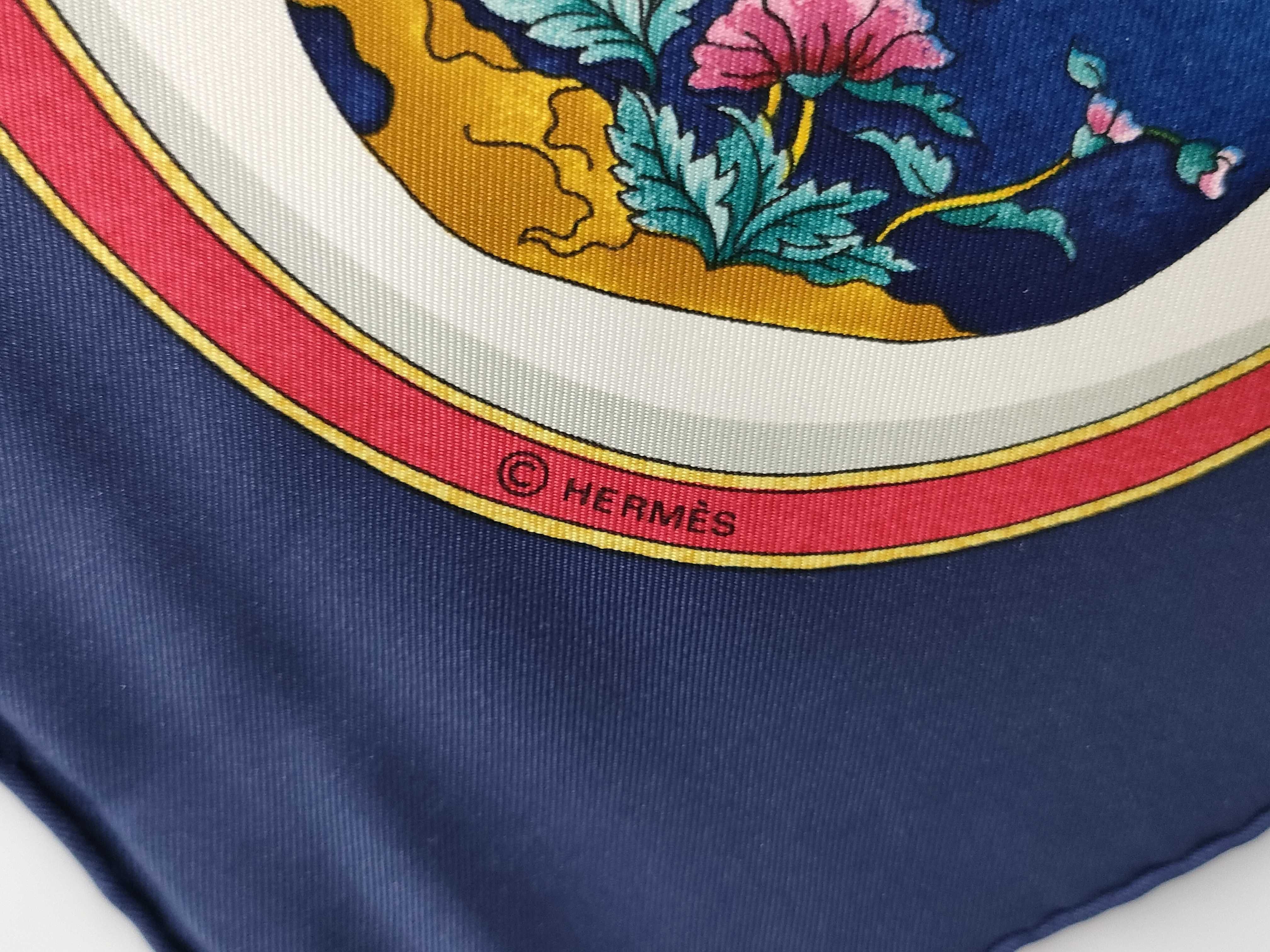 Hermes Qu'importe le flacon Silk Scarf by Catherine Baschet