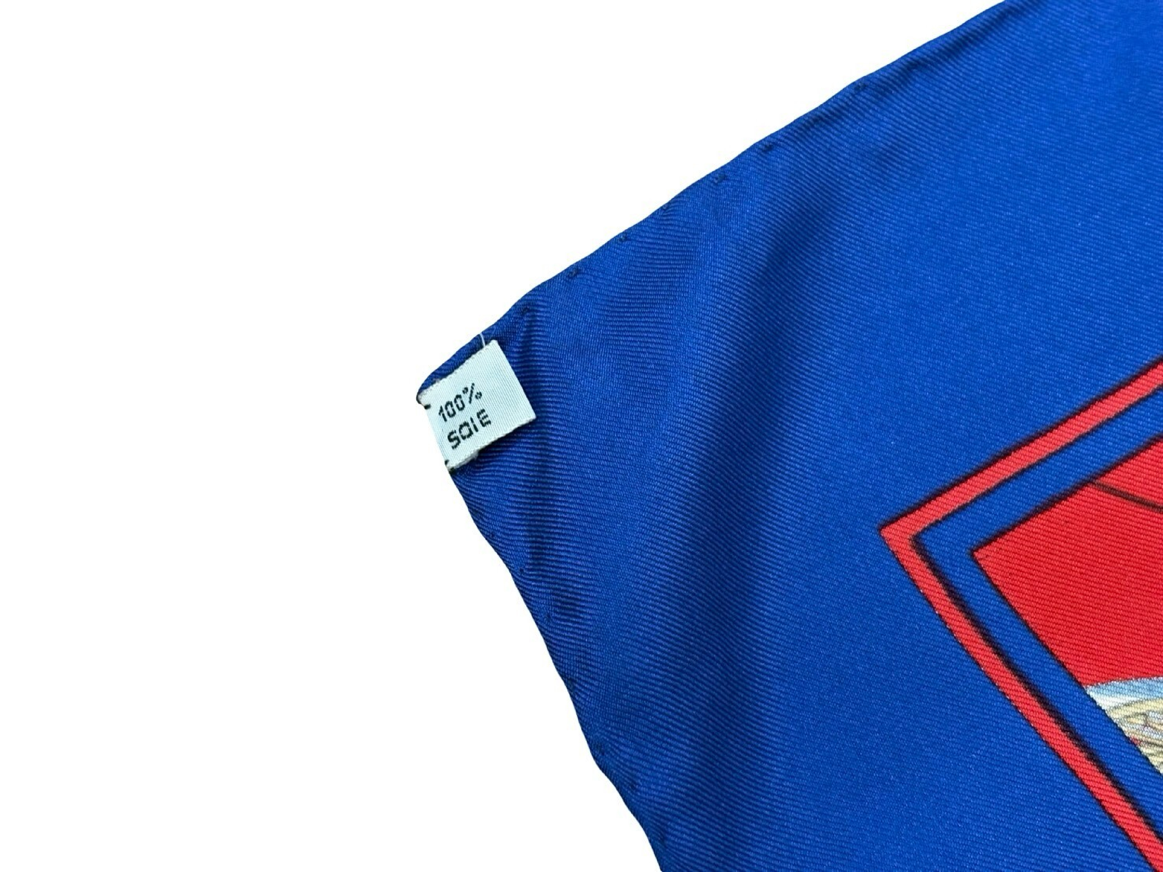 Hermes Silk Carrosserie Scarf by Philippe Ledoux