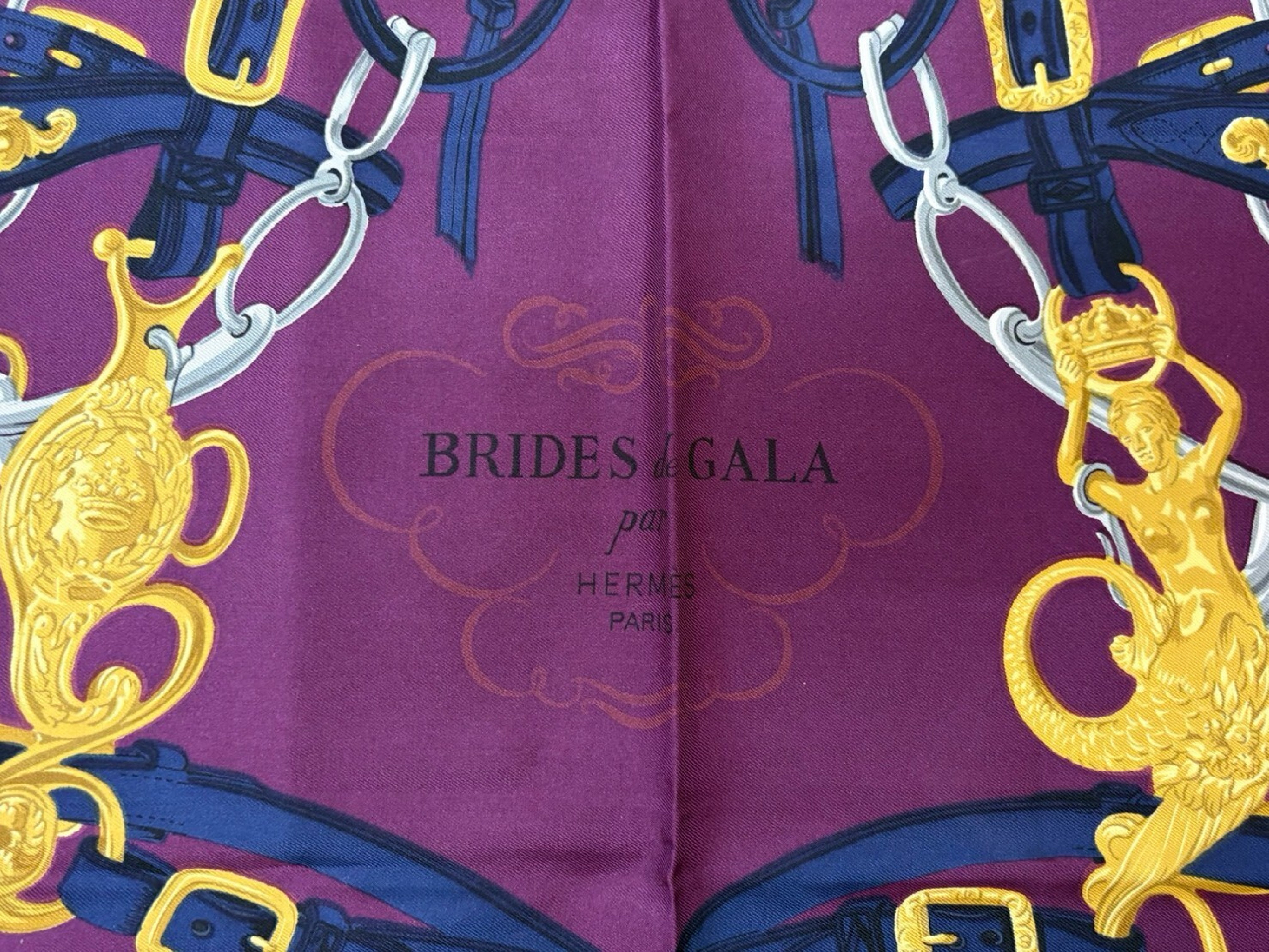 Hermes Brides de Gala Silk Scarf