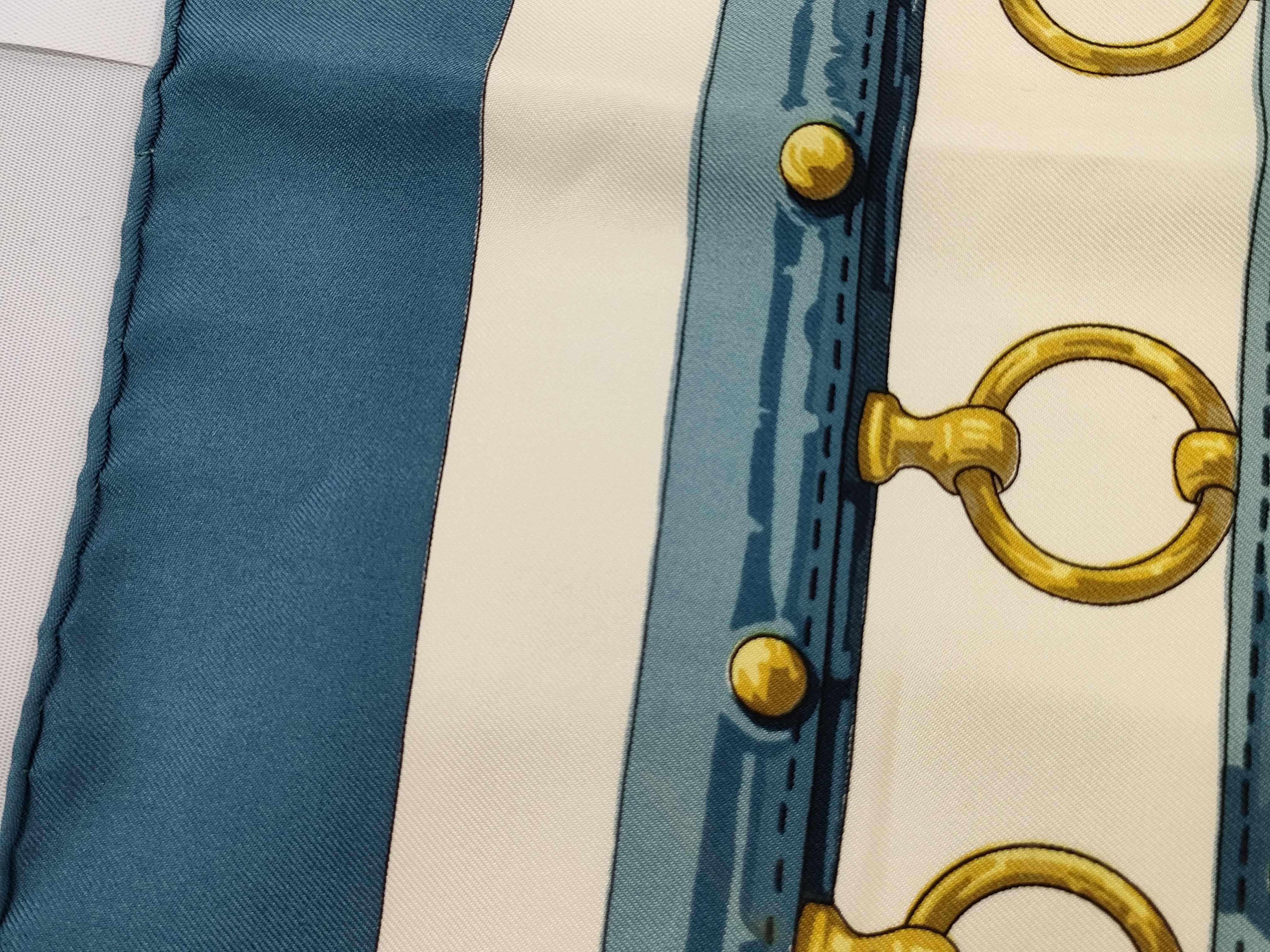Hermes Aux Champs Silk Twill Carre 90 Scarf