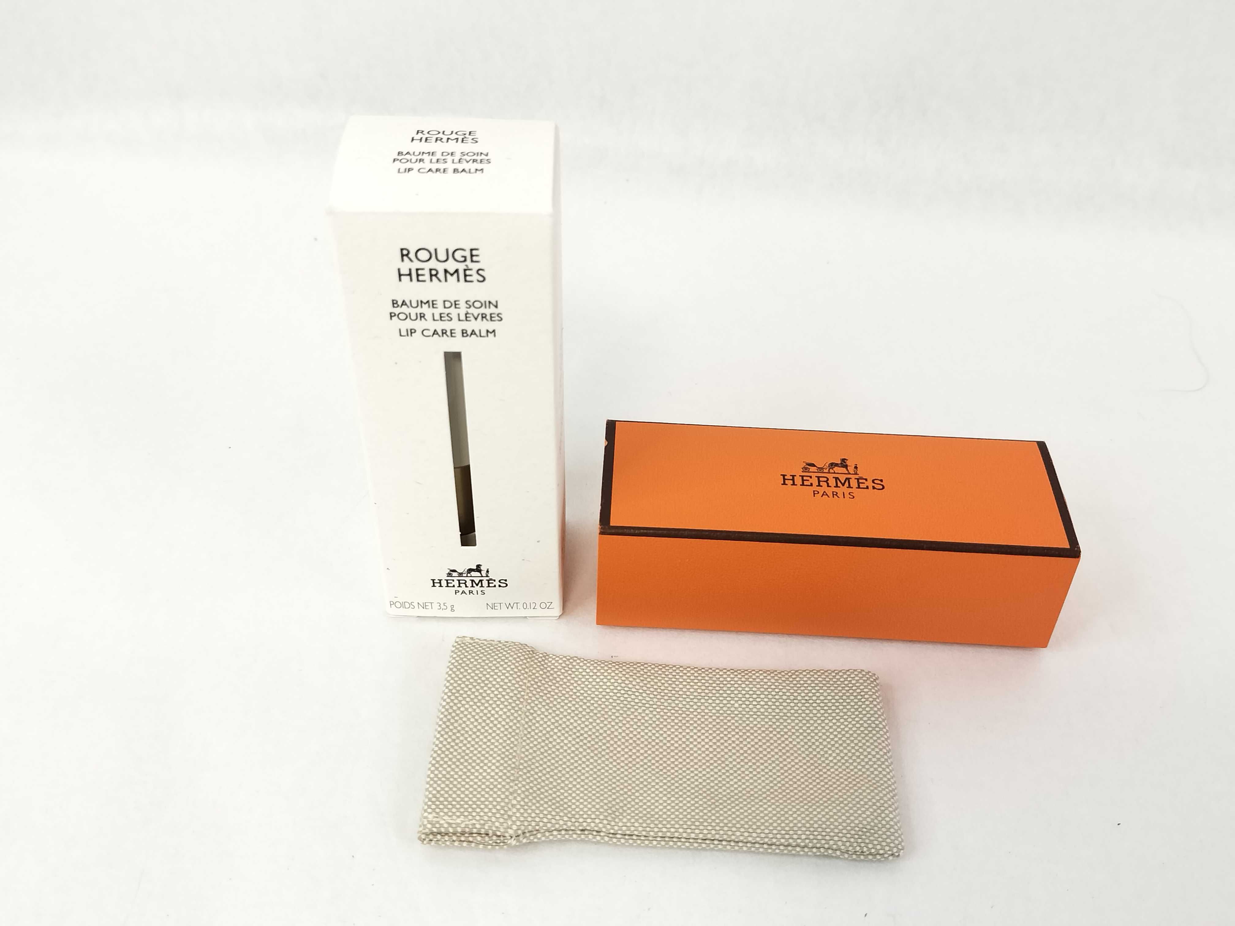 Hermes Rouge Hermes Lip Care Balm with Original Packaging
