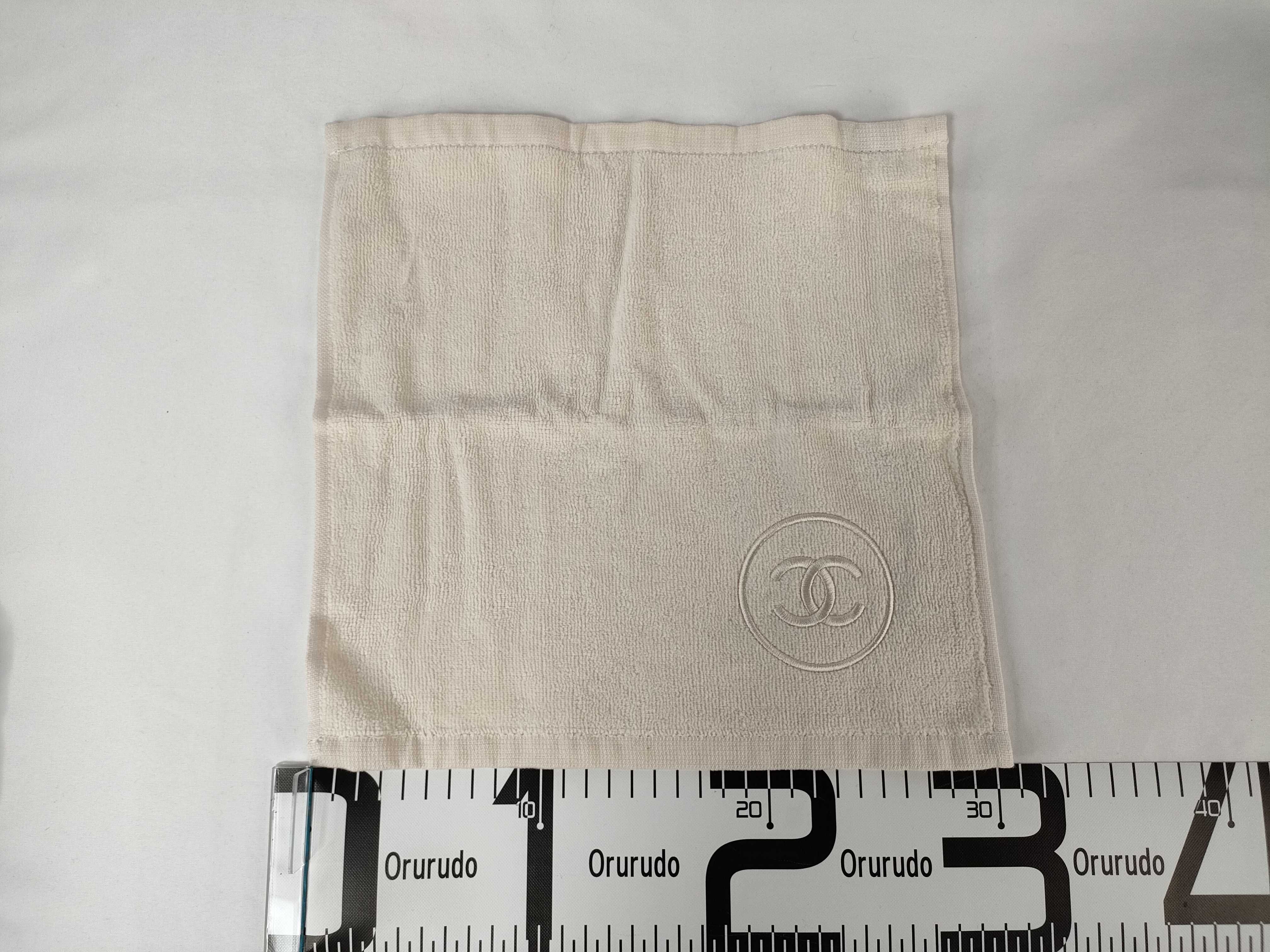 A Trio of Chanel Beaute La Collection Cotton Face Towels in Original Presentation Box