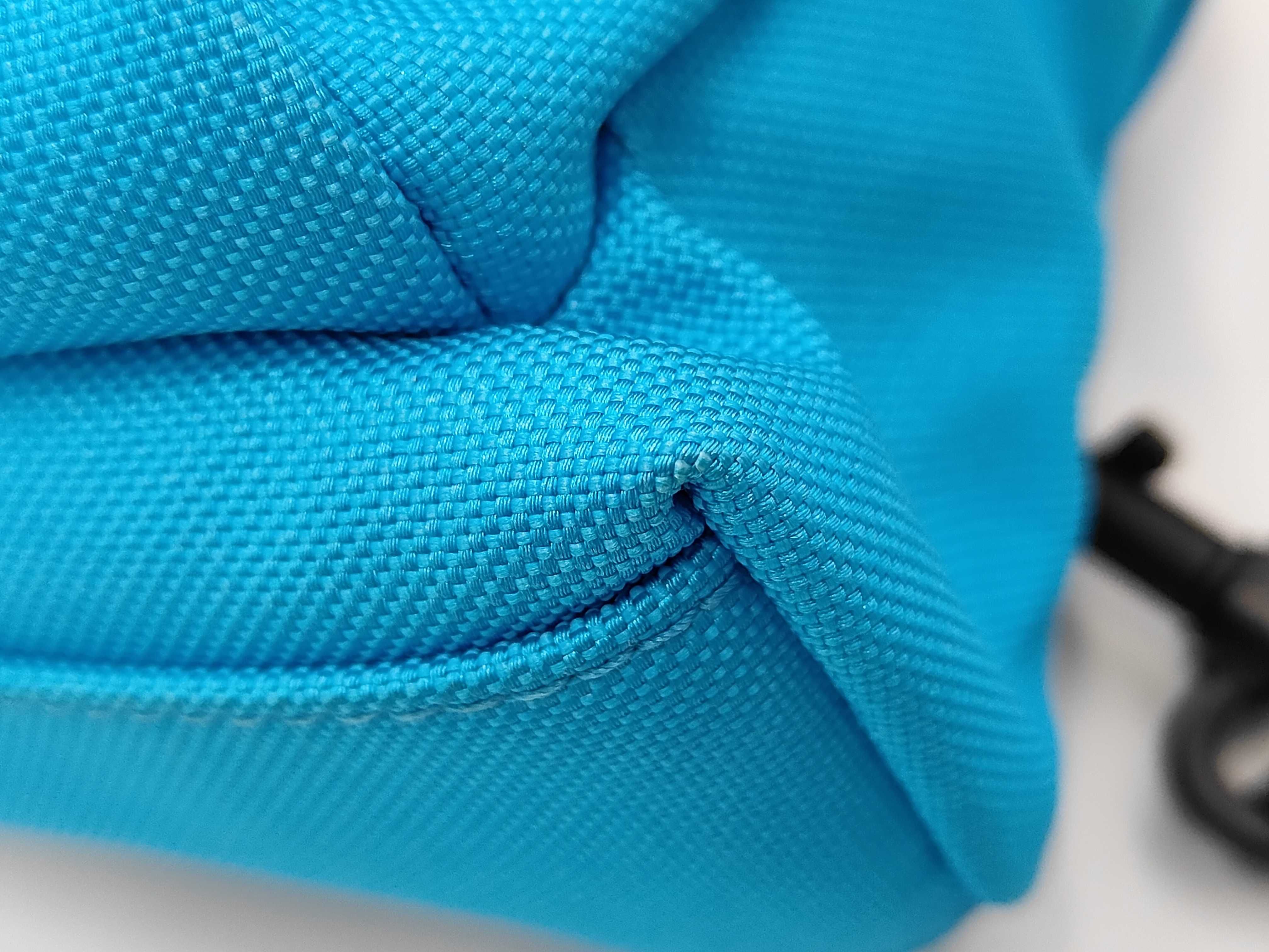 Balenciaga Bright Blue Nylon Oversized Mini Backpack Crossbody Bag