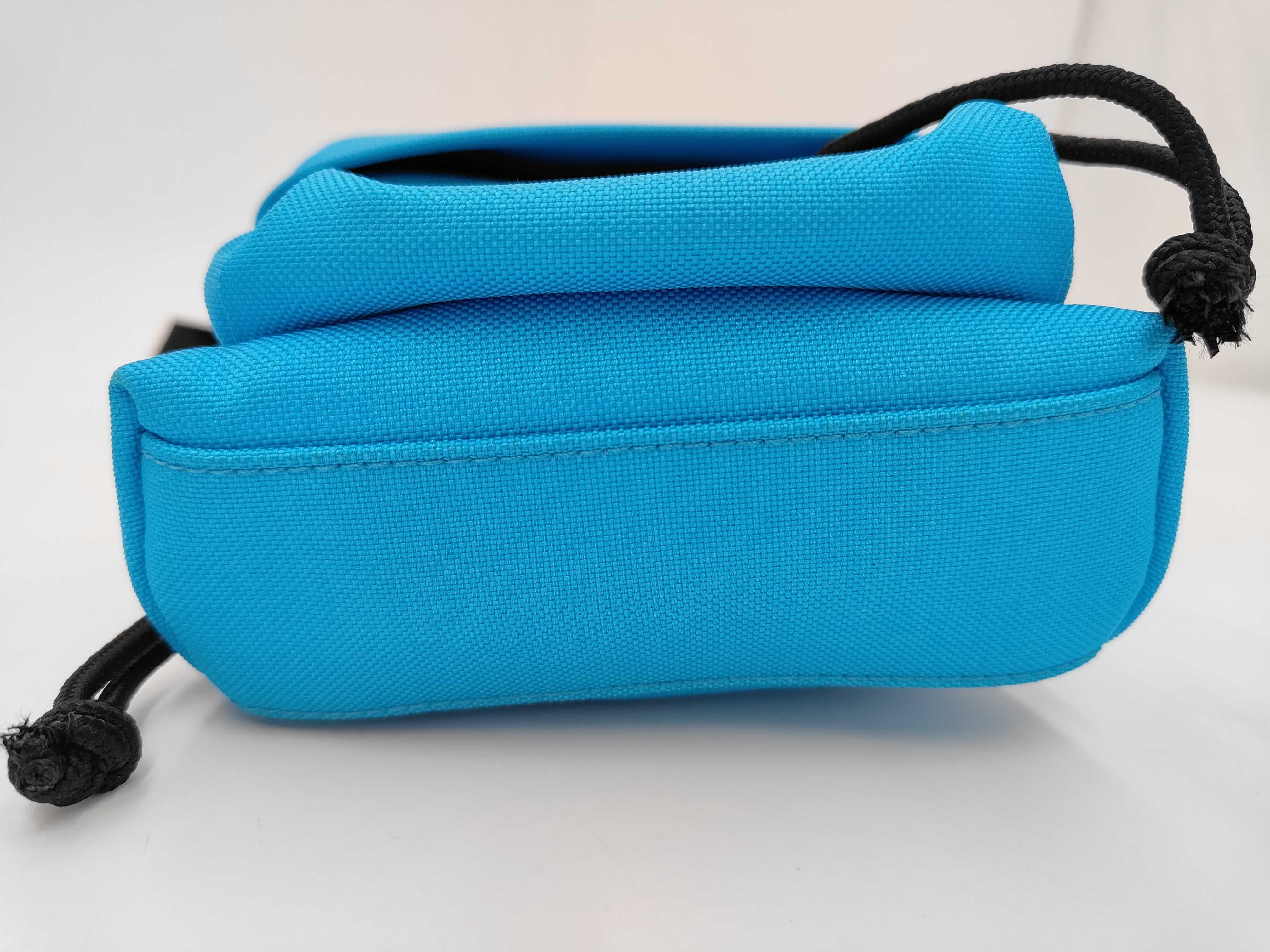 Balenciaga Bright Blue Nylon Oversized Mini Backpack Crossbody Bag