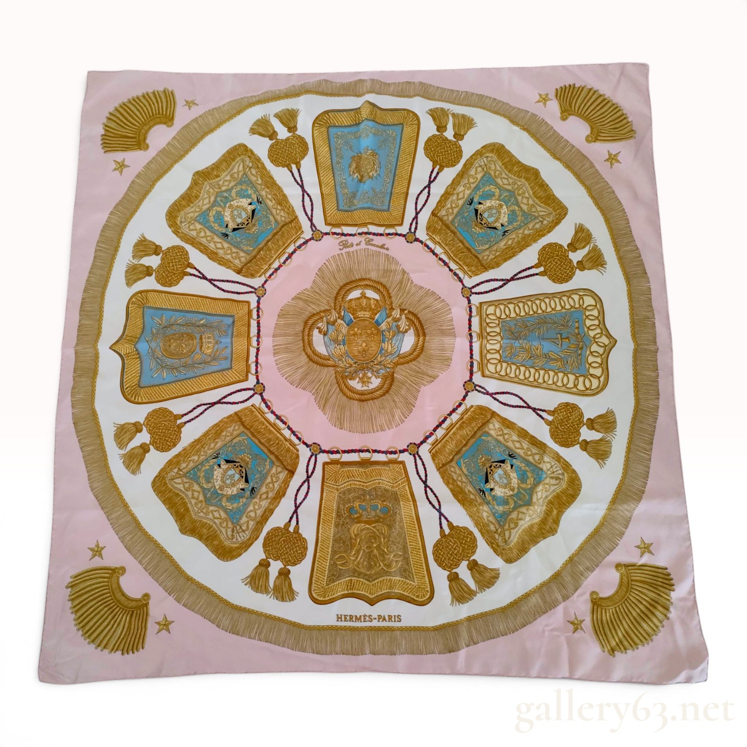 Hermes Poste et Cavalerie Silk Scarf