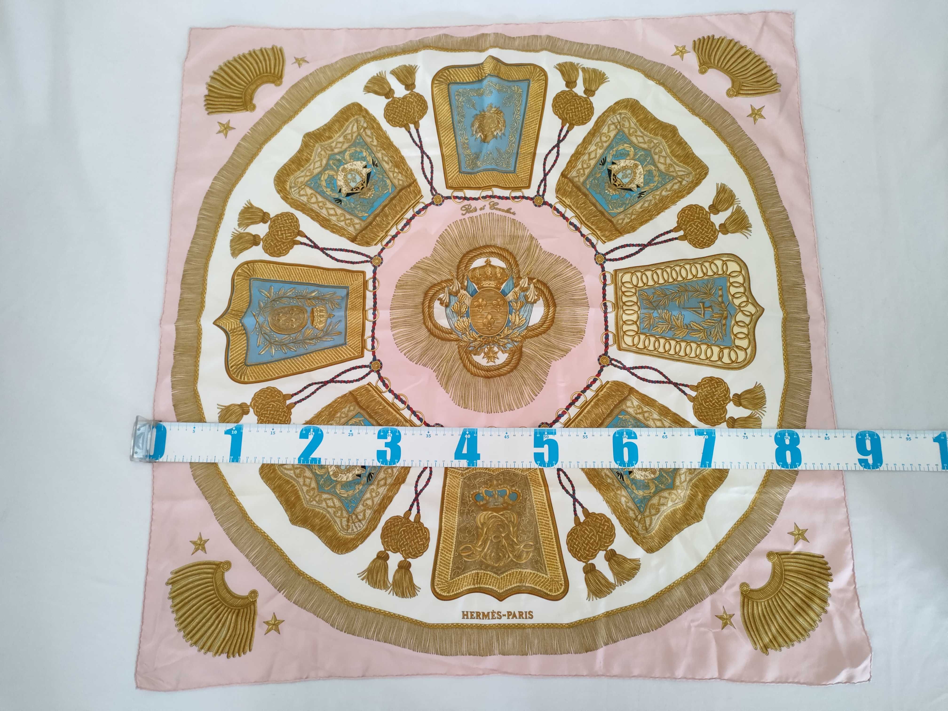 Hermes Poste et Cavalerie Silk Scarf