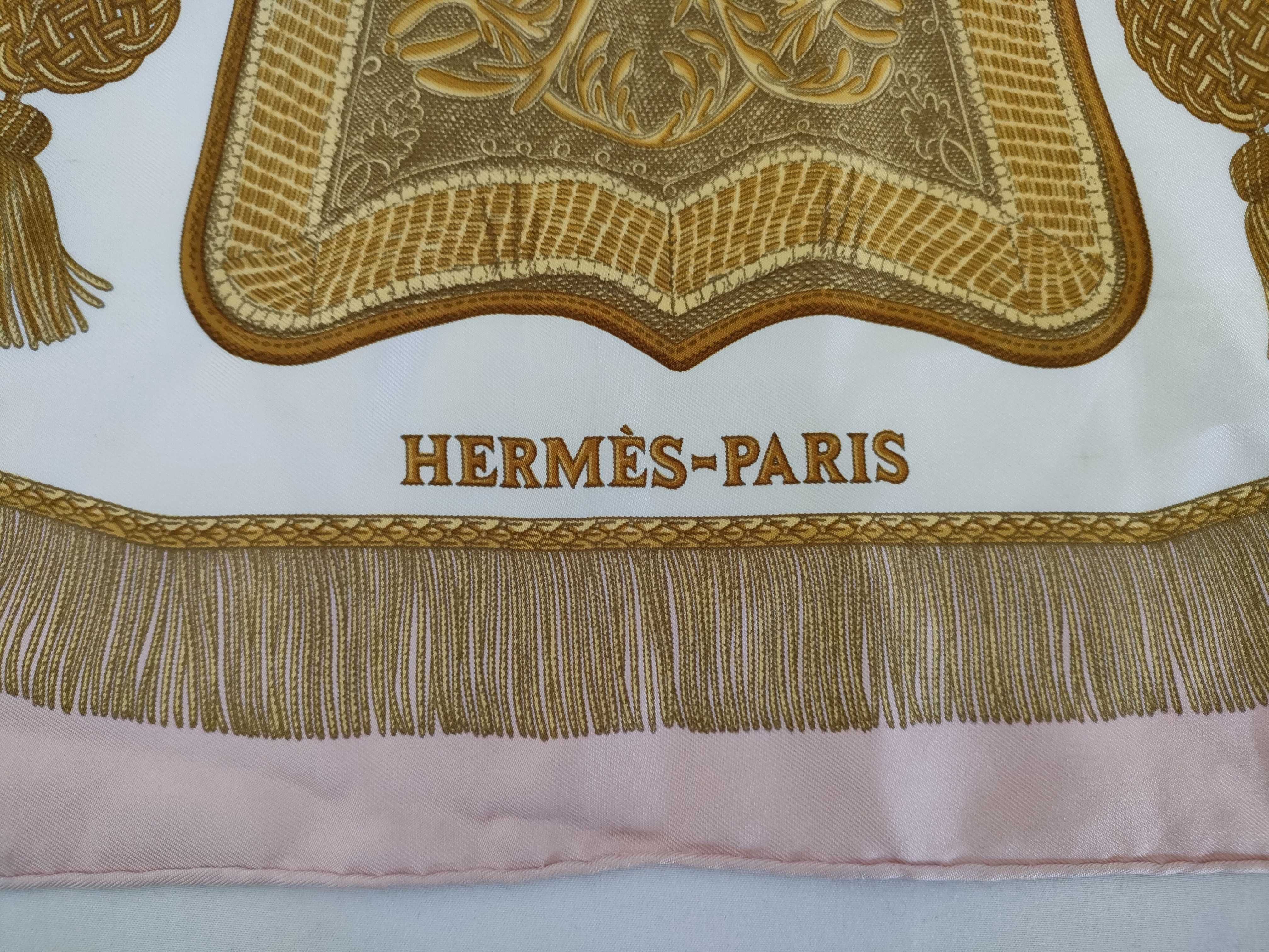 Hermes Poste et Cavalerie Silk Scarf