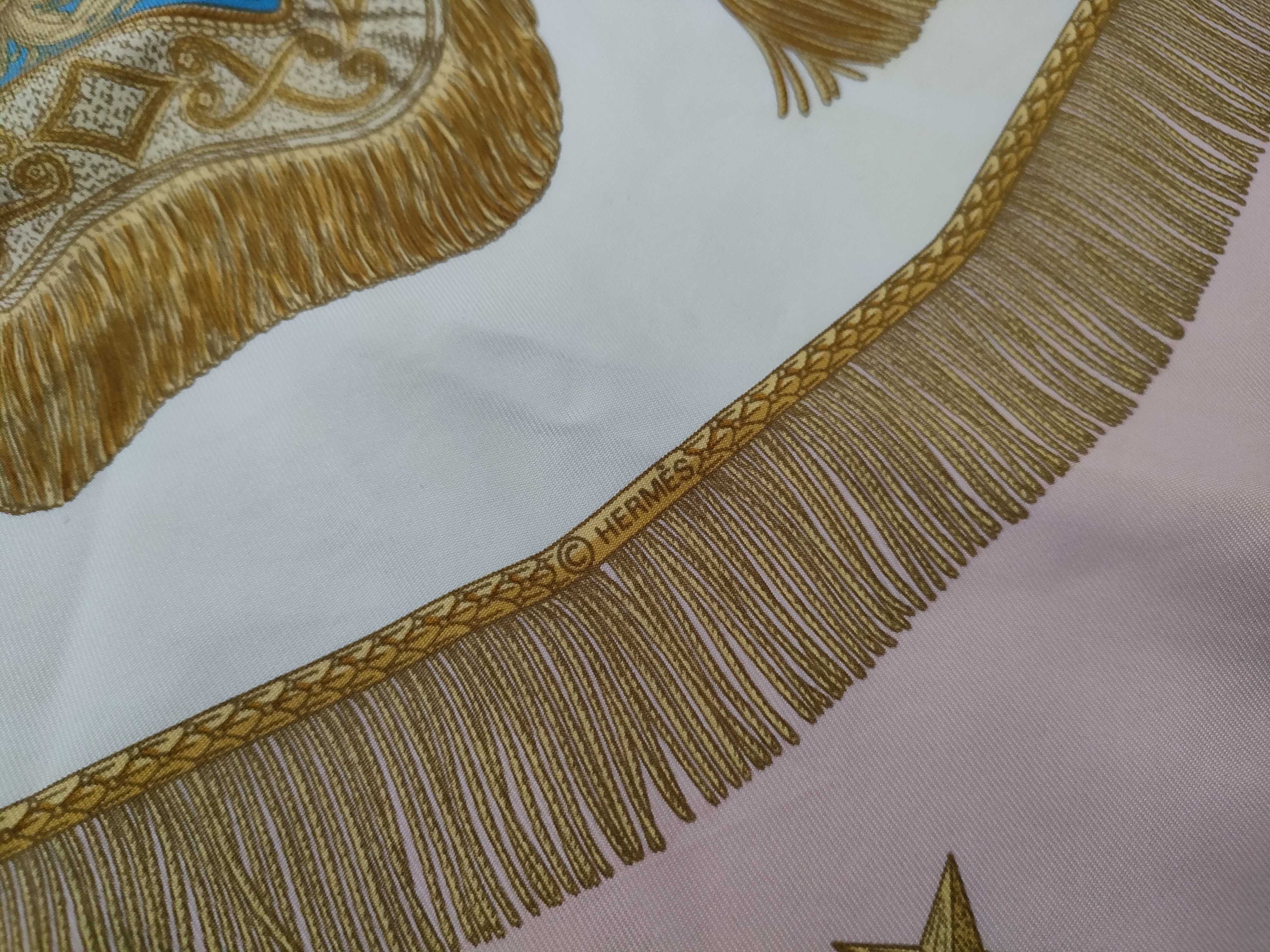 Hermes Poste et Cavalerie Silk Scarf