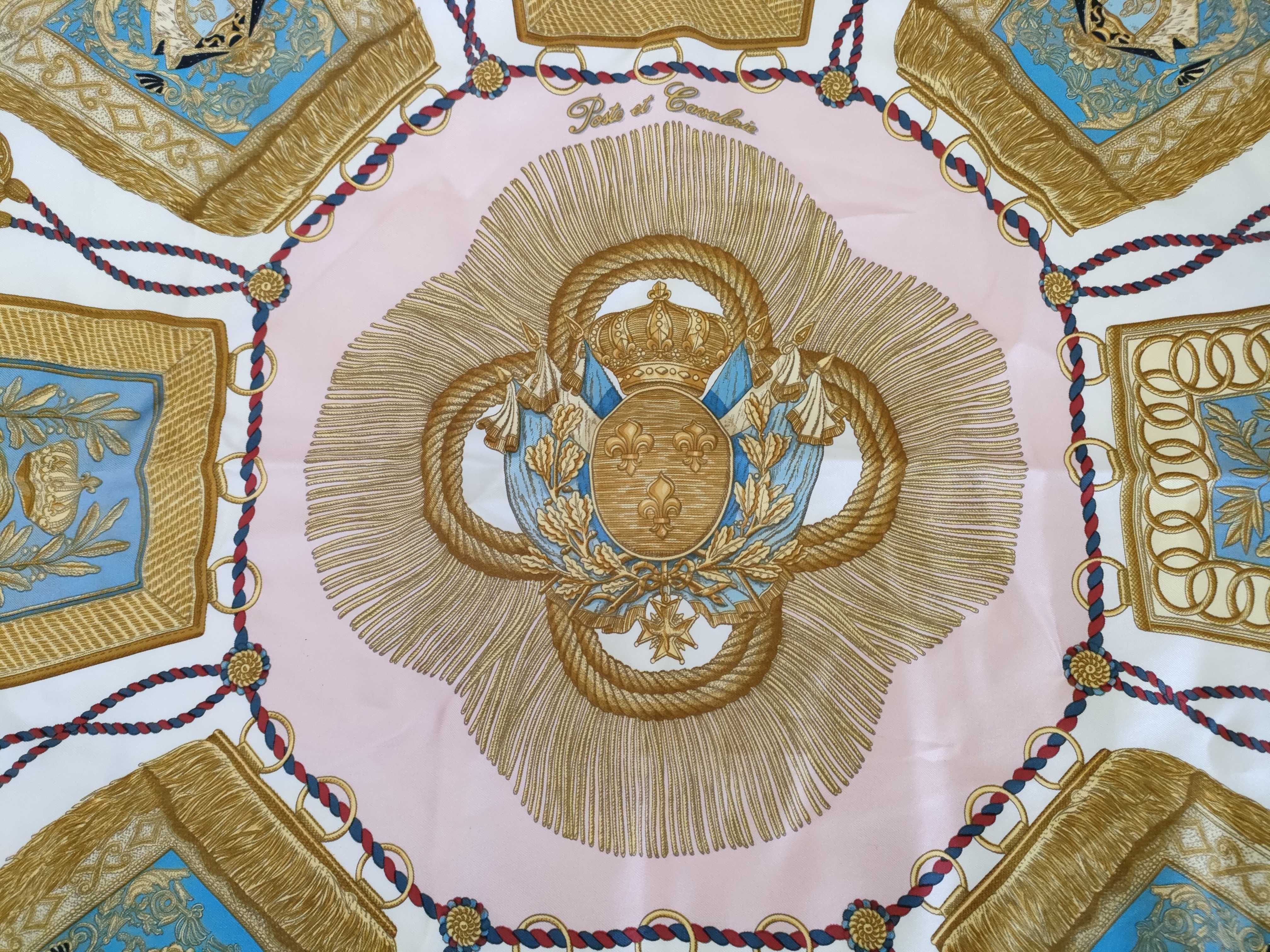 Hermes Poste et Cavalerie Silk Scarf
