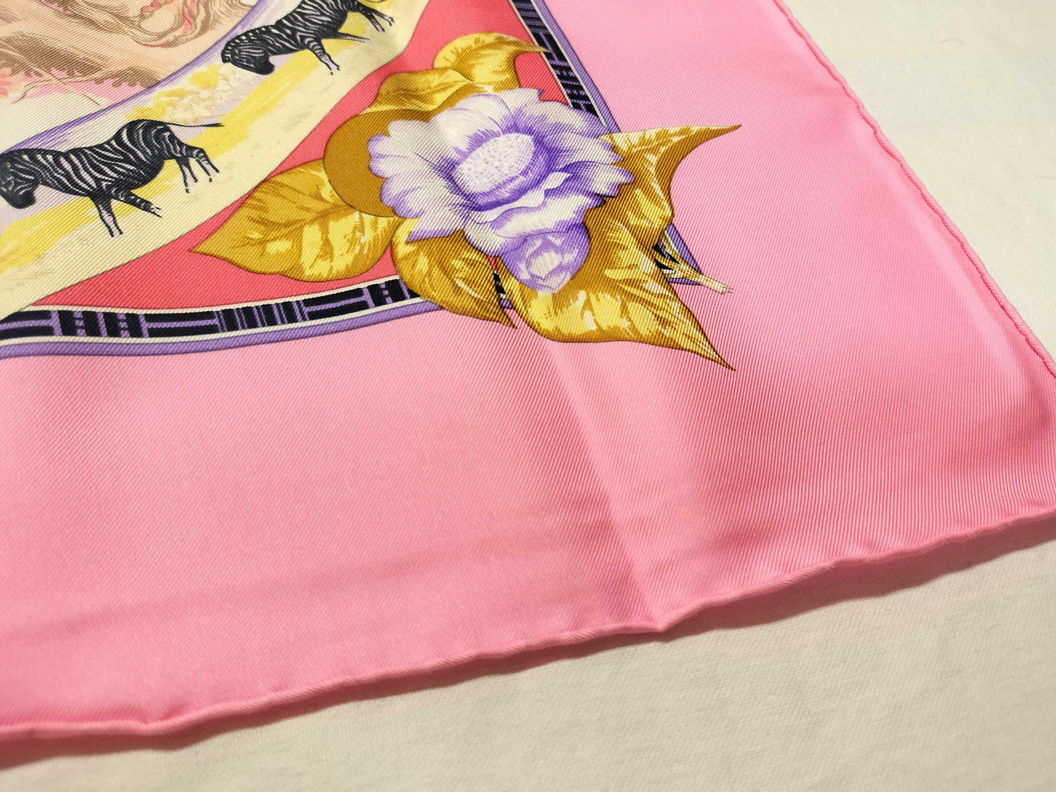 Hermes Tropiques Silk Scarf