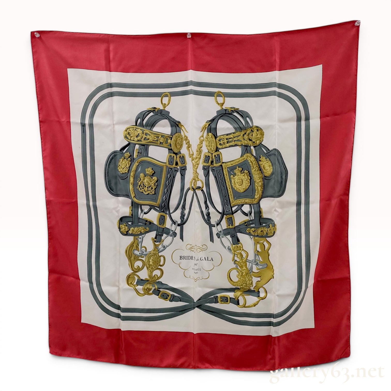 Hermes Brides de Gala Silk Scarf