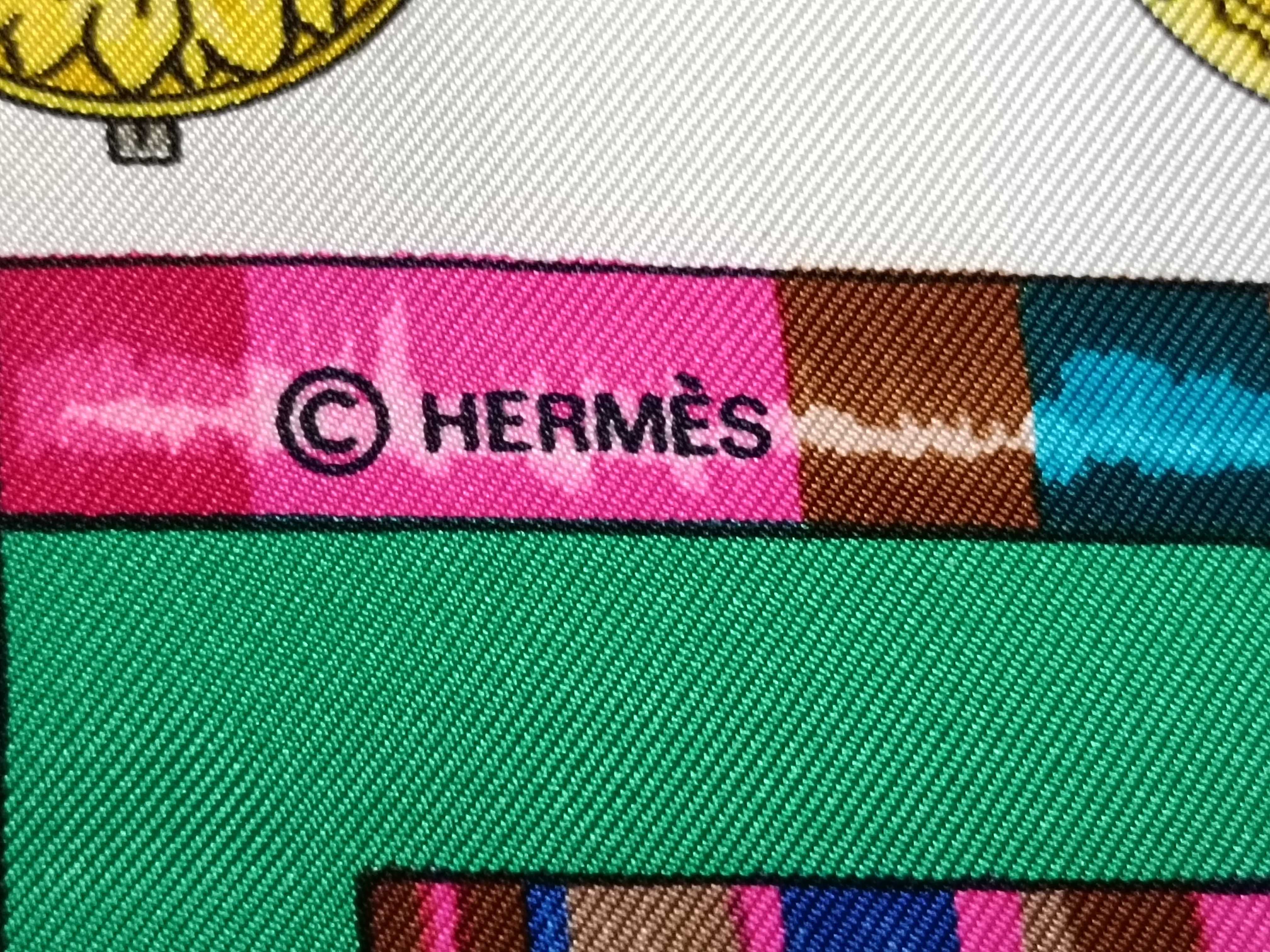 Hermes Petite Main Silk Scarf by Catherine Latham