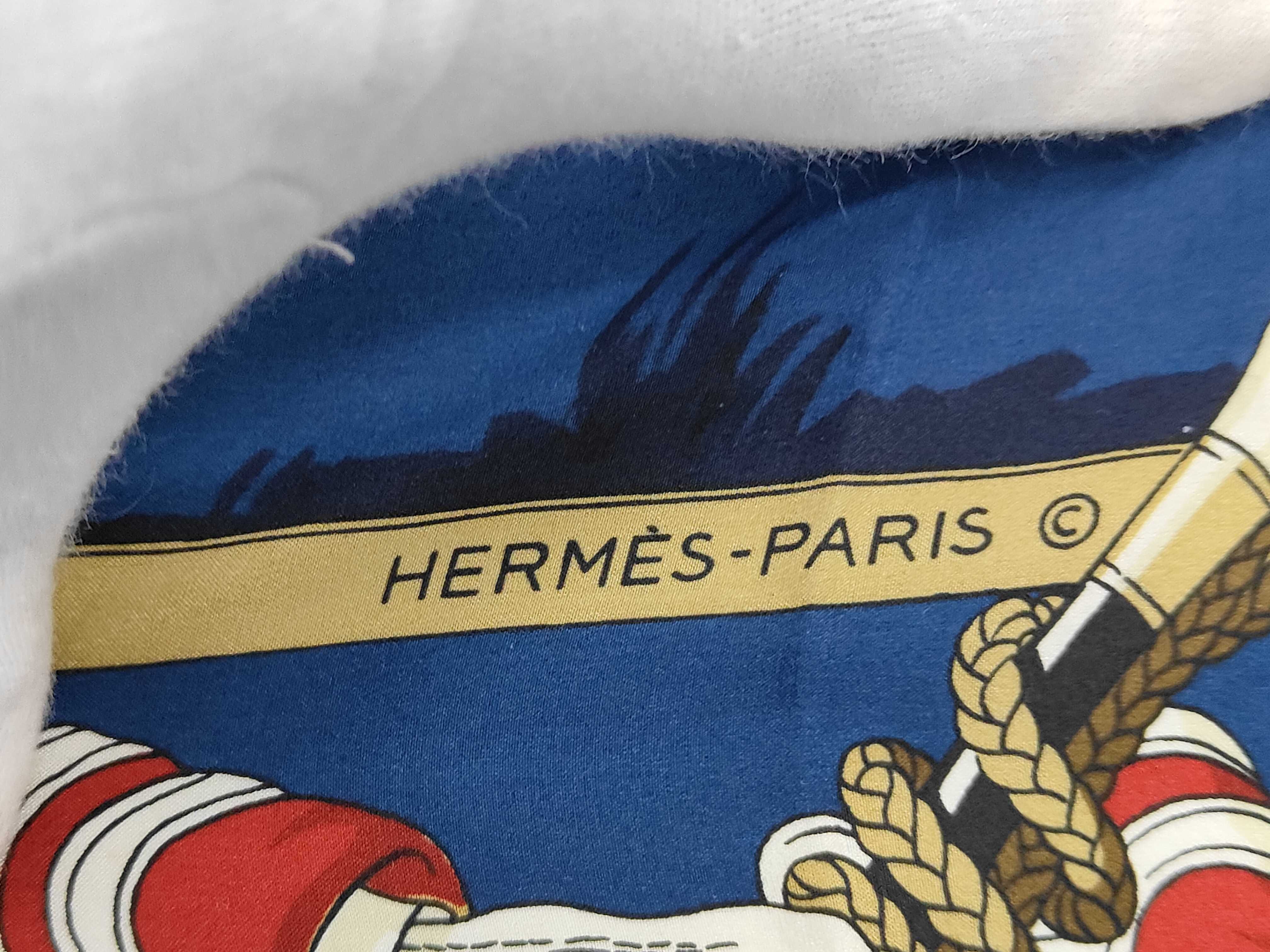 Hermes Chasse a courre Silk Scarf