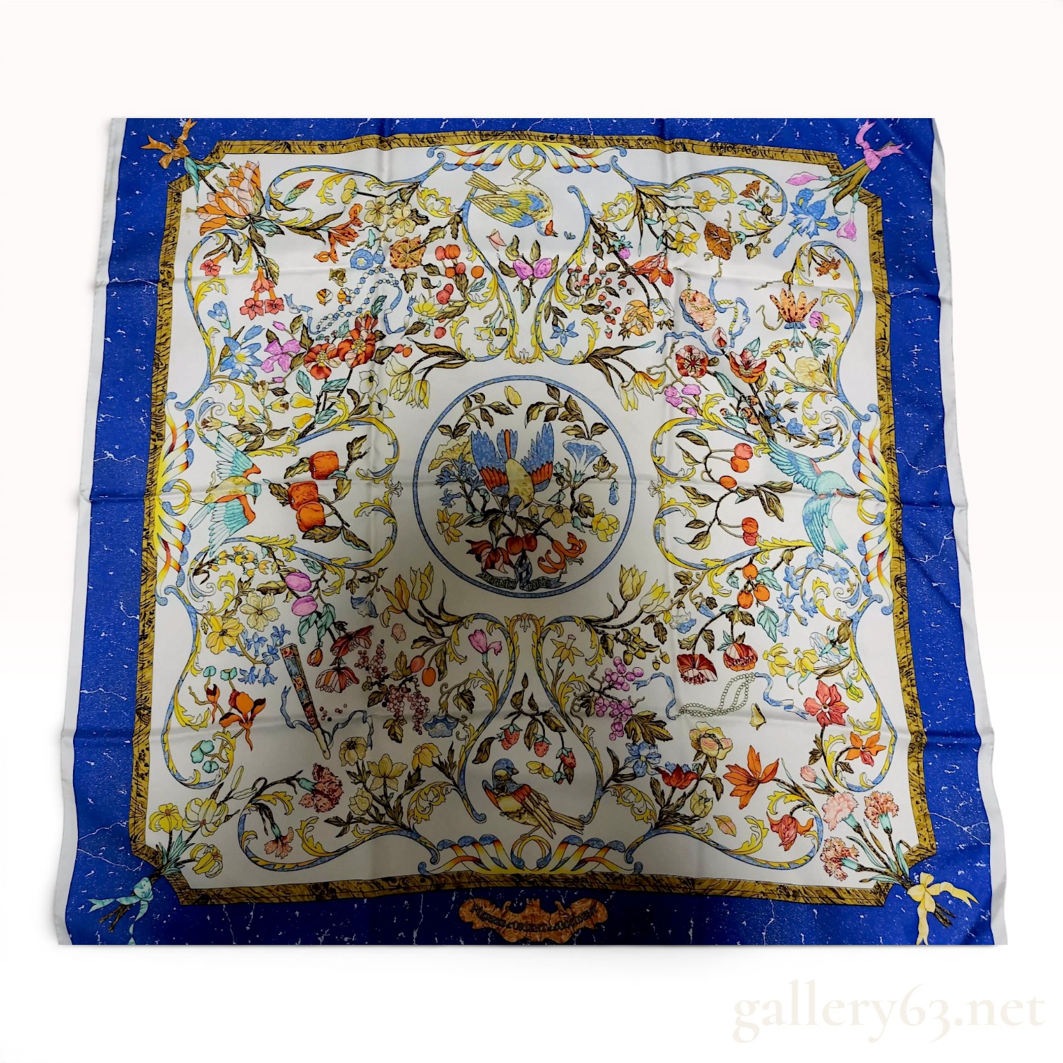 Hermes Pierres d Orient et d Occident Silk Carre 90 Scarf