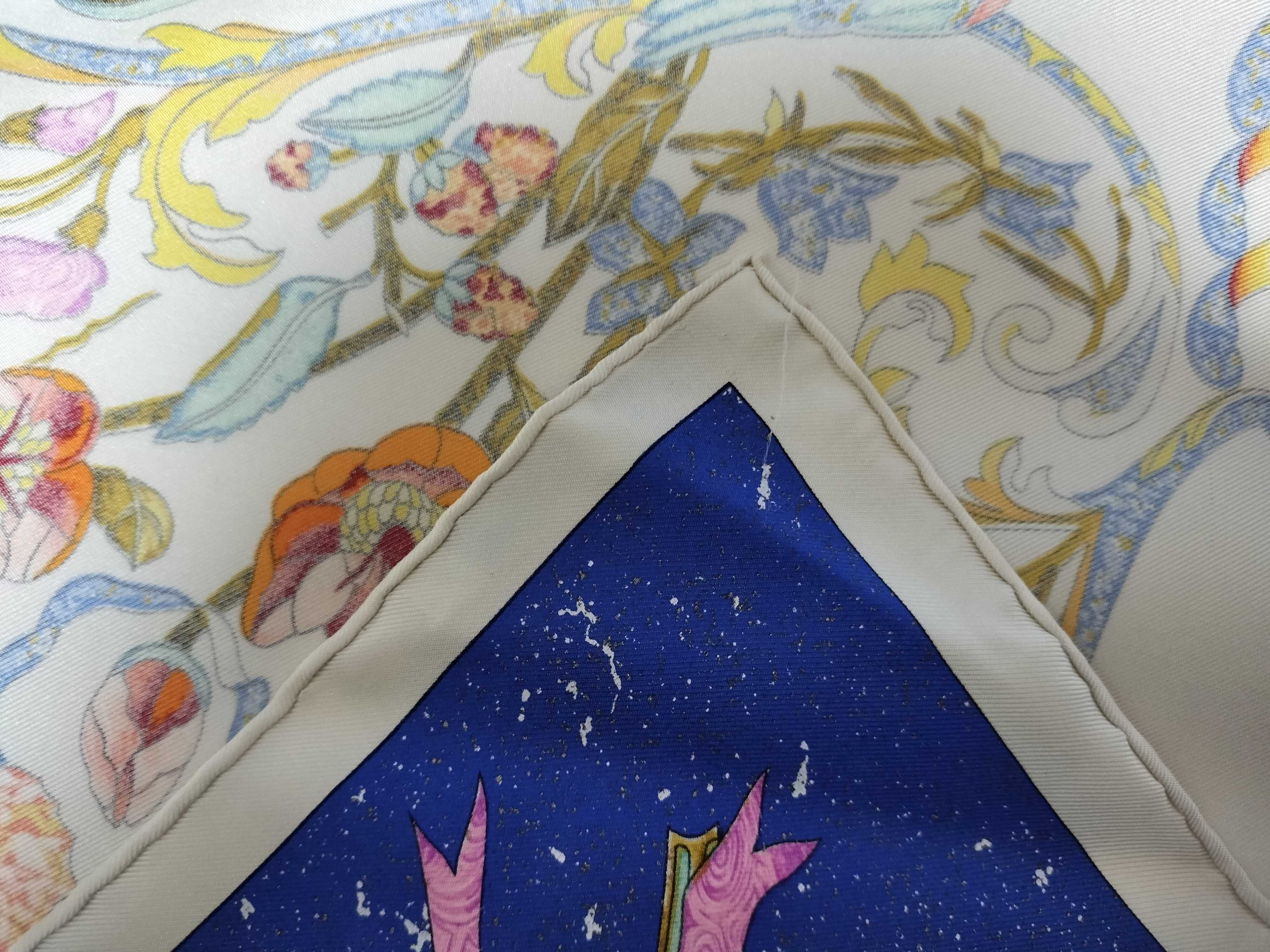 Hermes Pierres d Orient et d Occident Silk Carre 90 Scarf