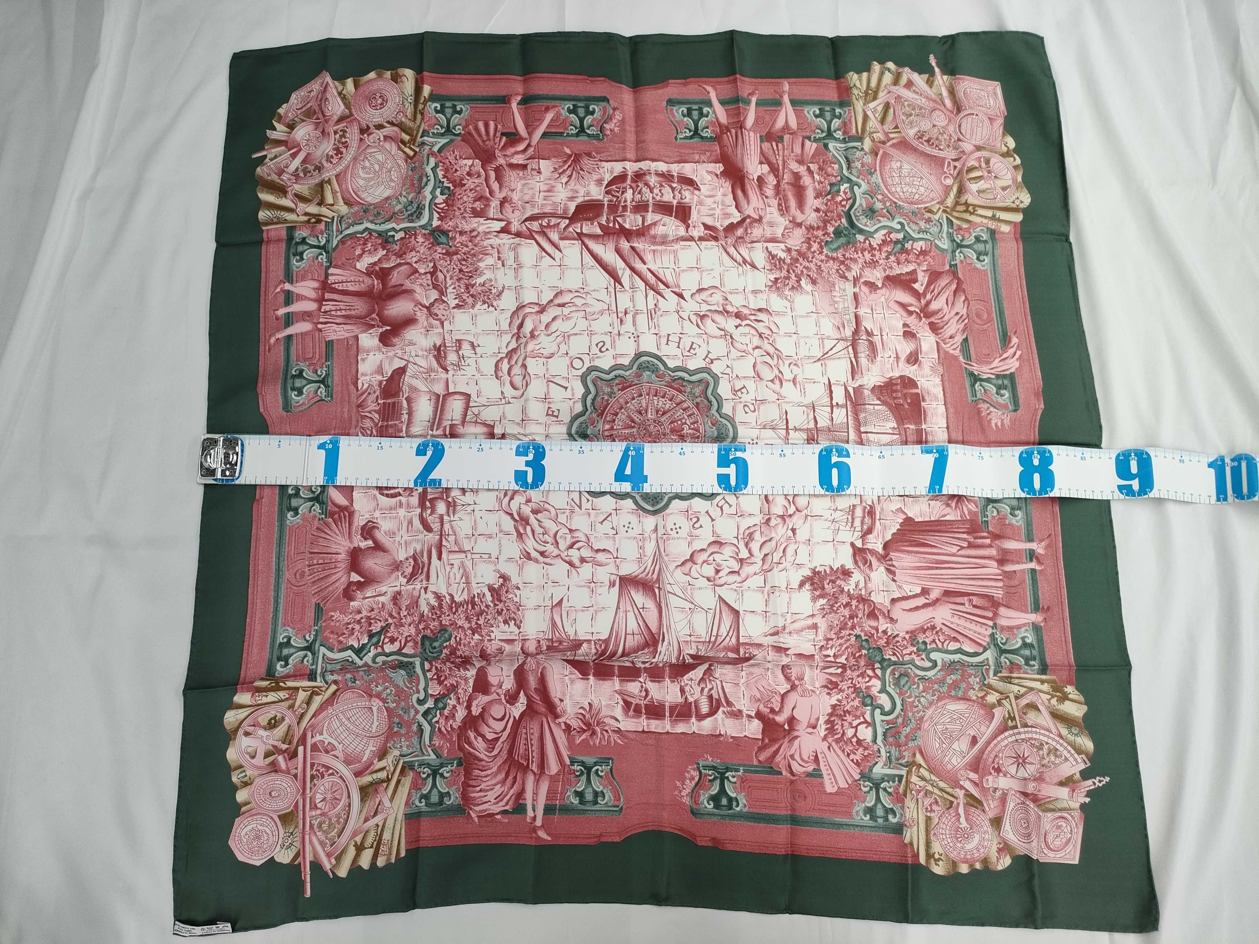 Hermes Les Azulejos Silk Scarf by Catherine Baschet