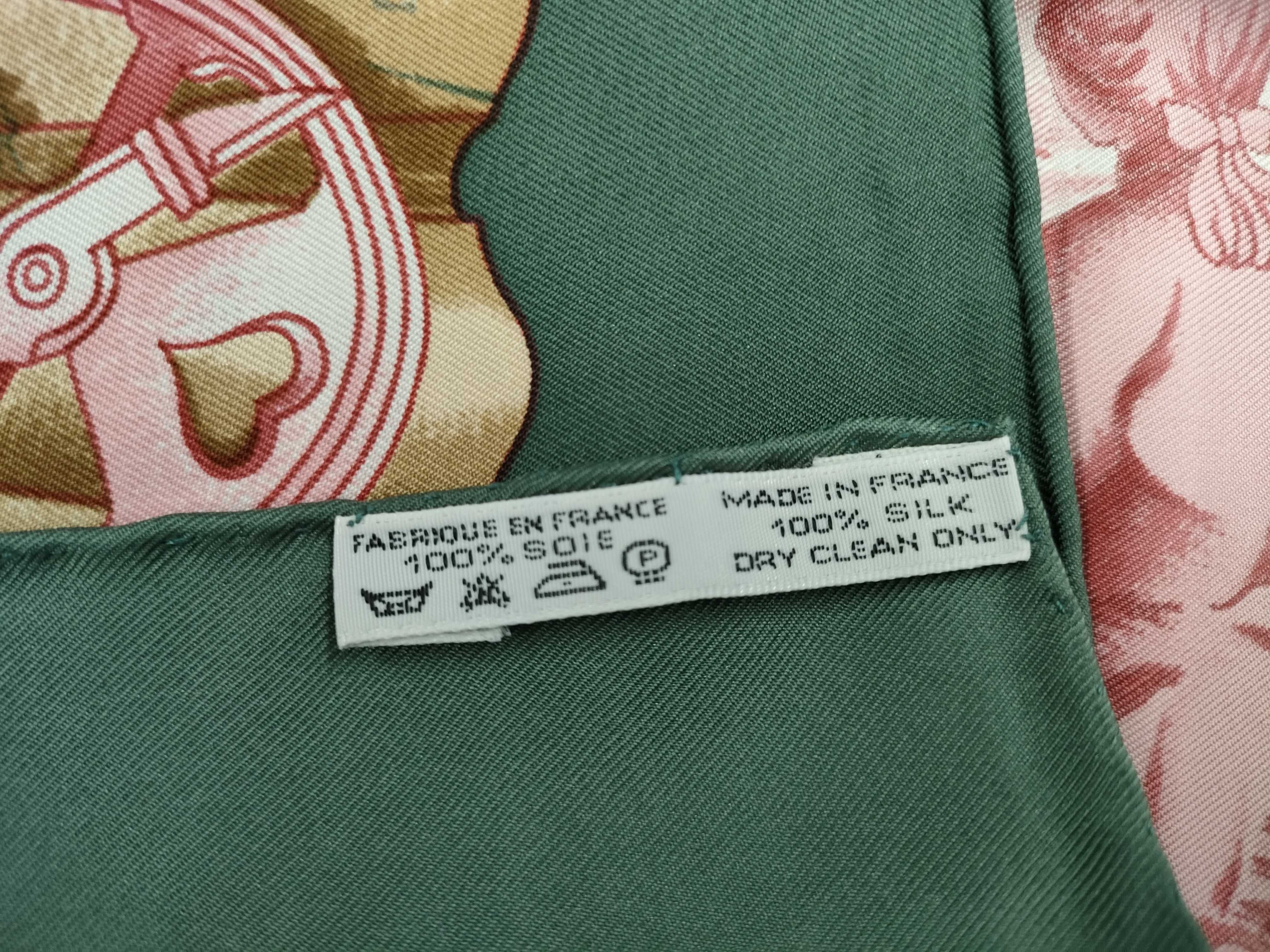 Hermes Les Azulejos Silk Scarf by Catherine Baschet
