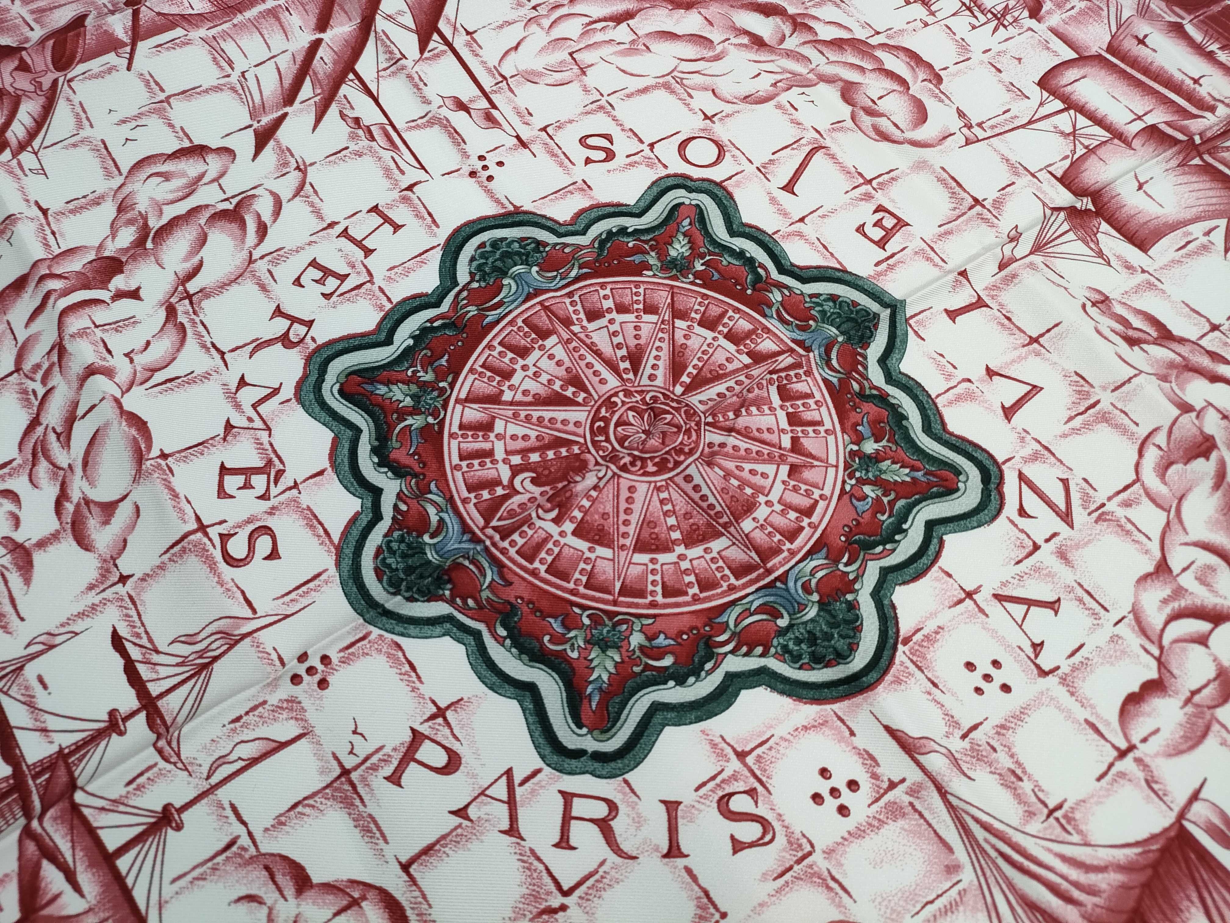 Hermes Les Azulejos Silk Scarf by Catherine Baschet