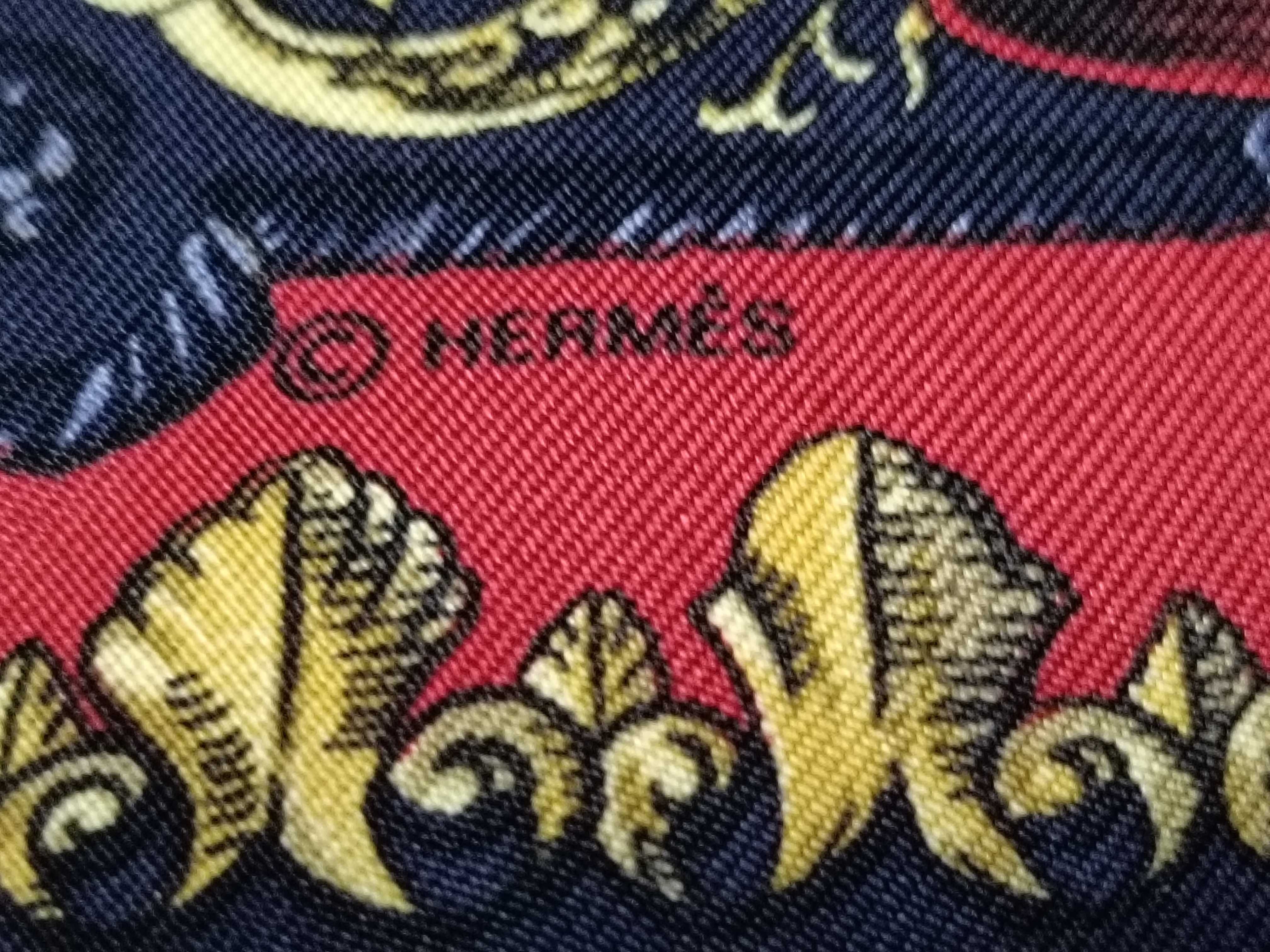 Hermes Ludovicus Magnus Silk Gavroche Scarf