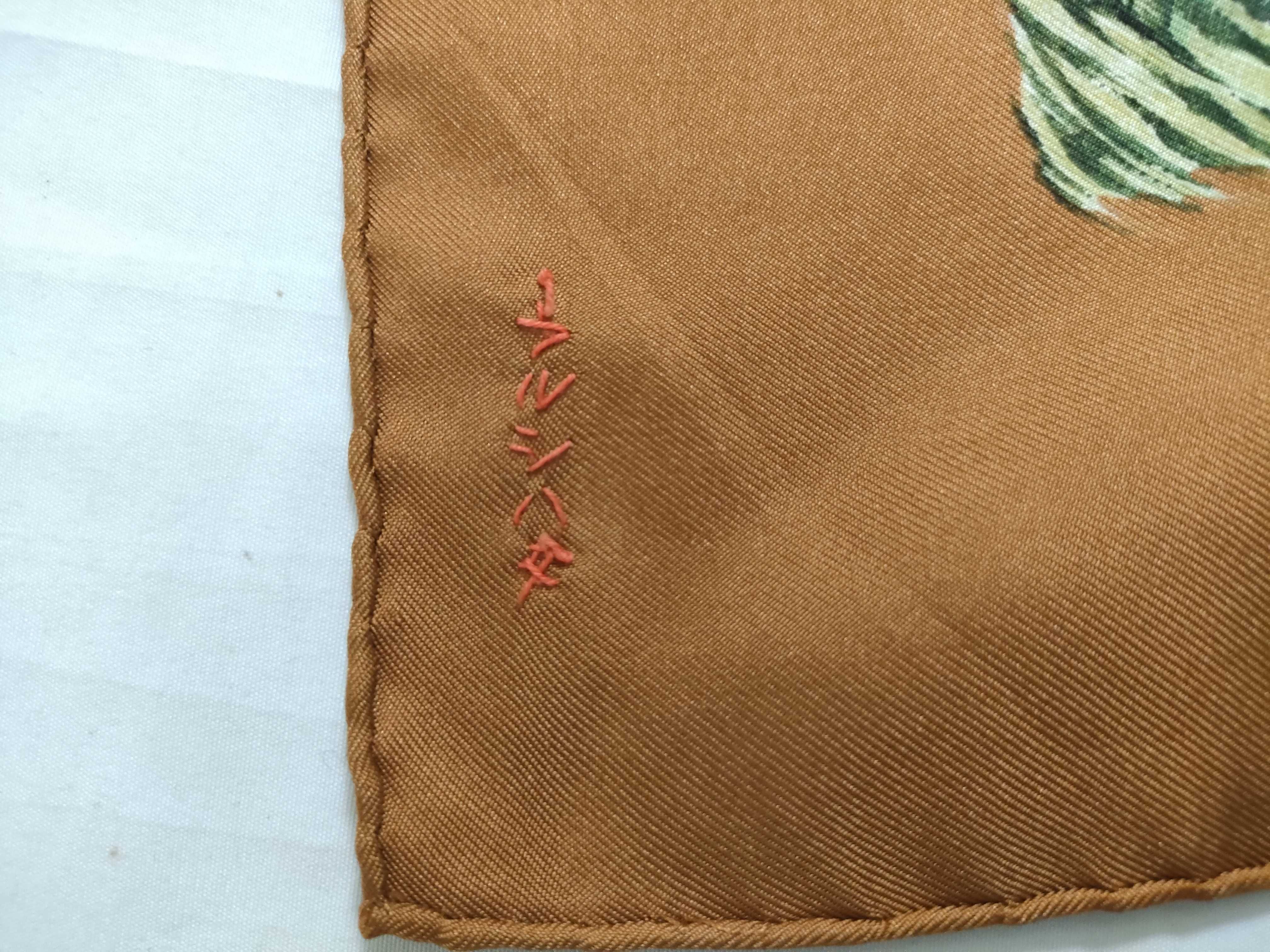 Hermes Halte en Camargue Silk Scarf by Robert Dallet