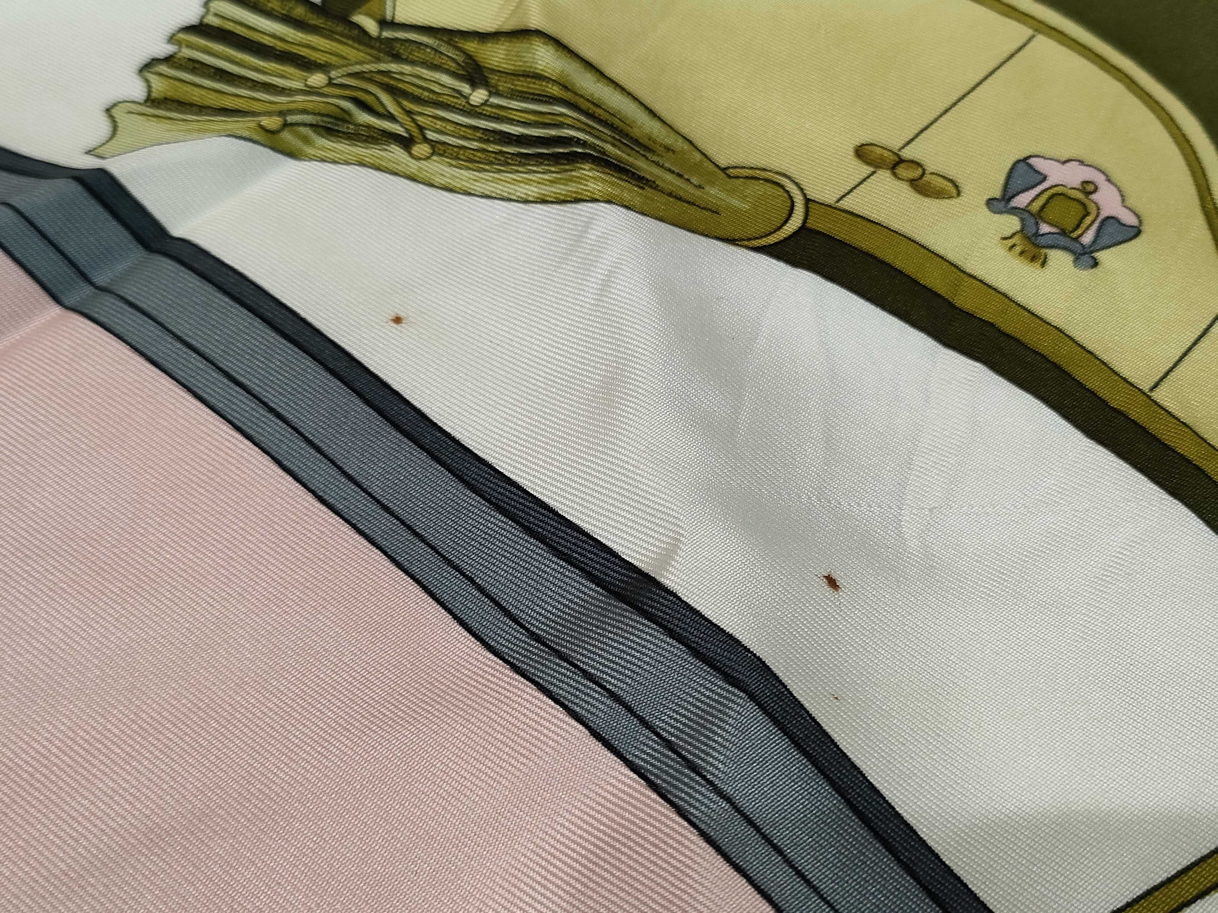 Hermes Springs Silk Carre 90 Scarf by Philippe Ledoux