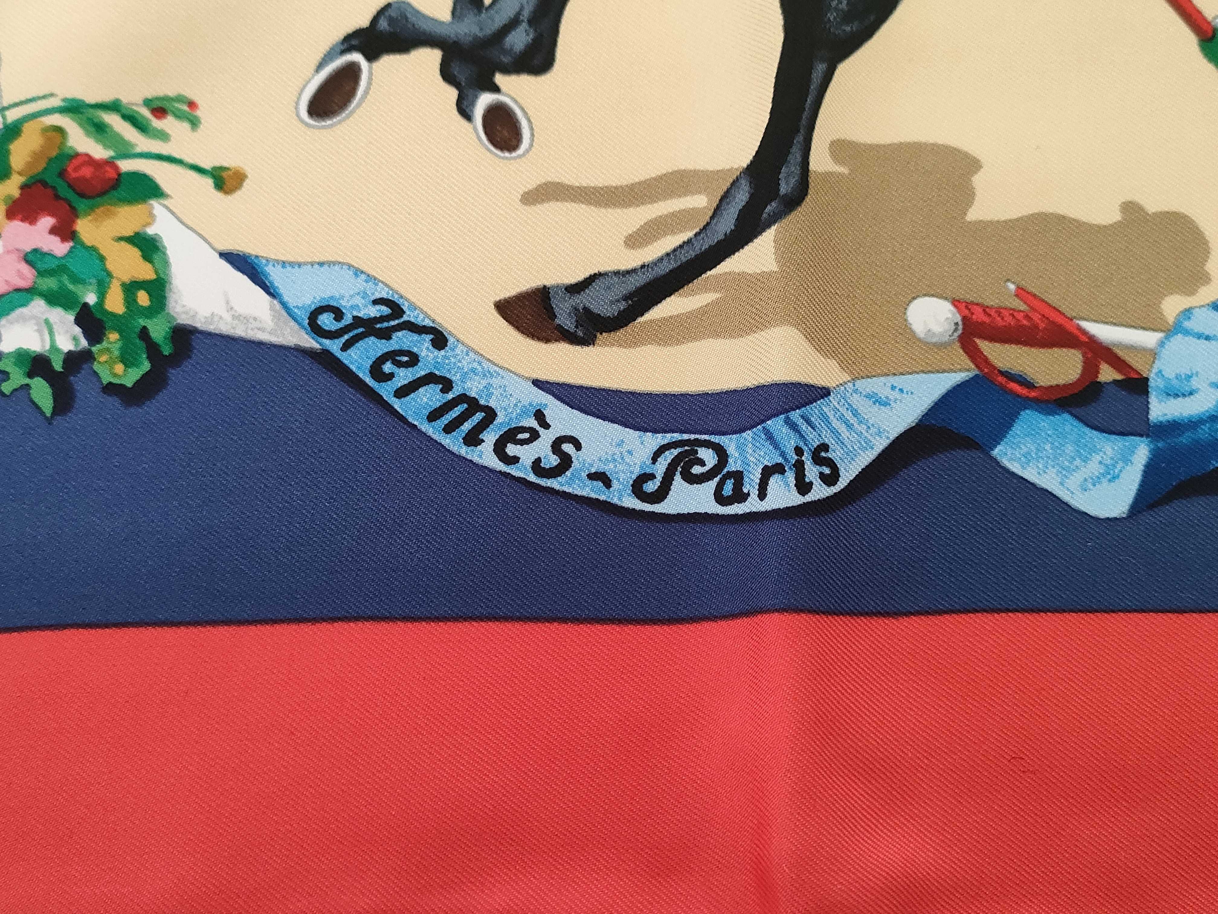 Hermes Plaza de Toros Silk Scarf by Hubert de Watrigant