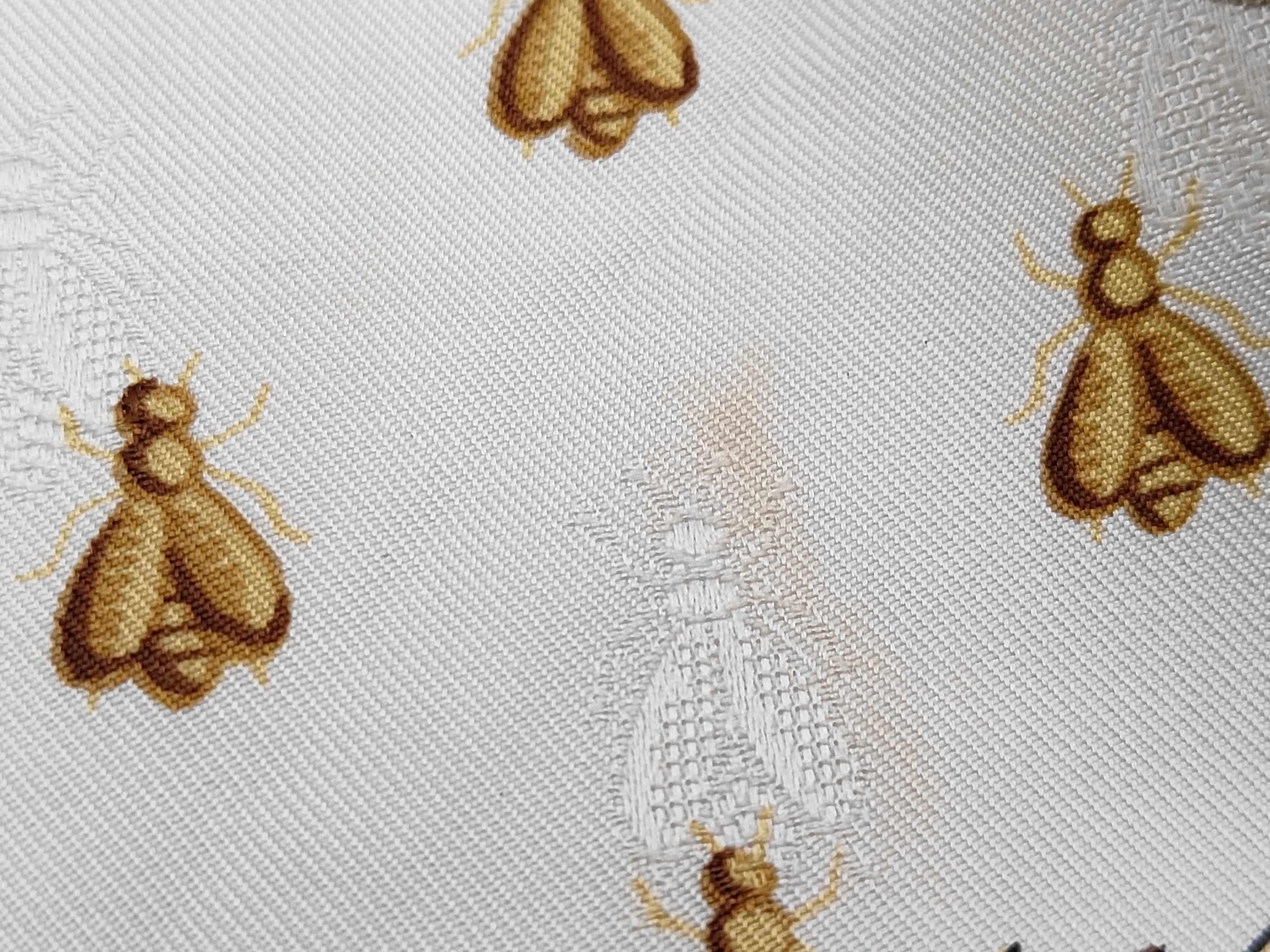 Hermes Napoleon Bee Jacquard Silk Scarf by Philippe Ledoux