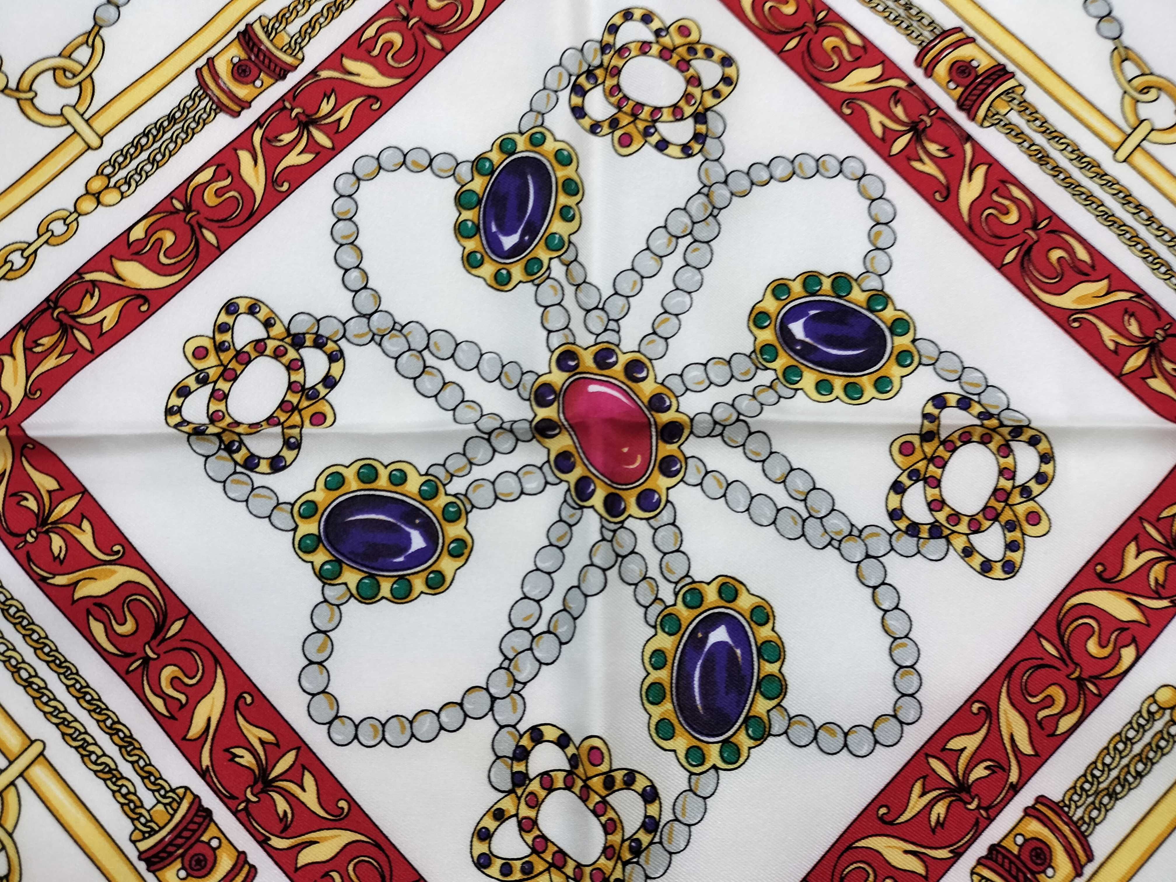 Hermes Bijoux de l'Esterel Silk Twill Scarf