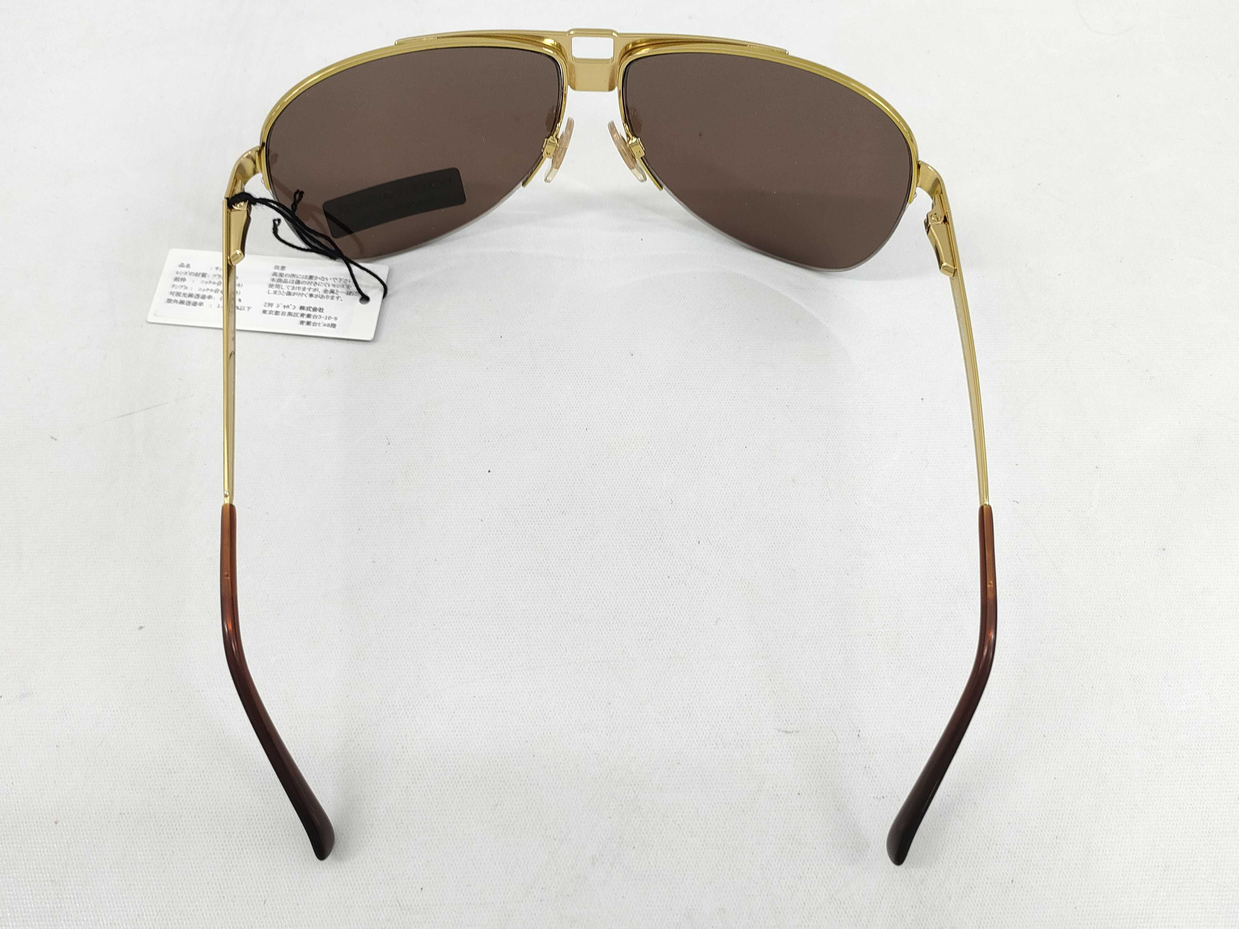 Dolce and Gabbana DG 2021 Gold-Tone Aviator Sunglasses