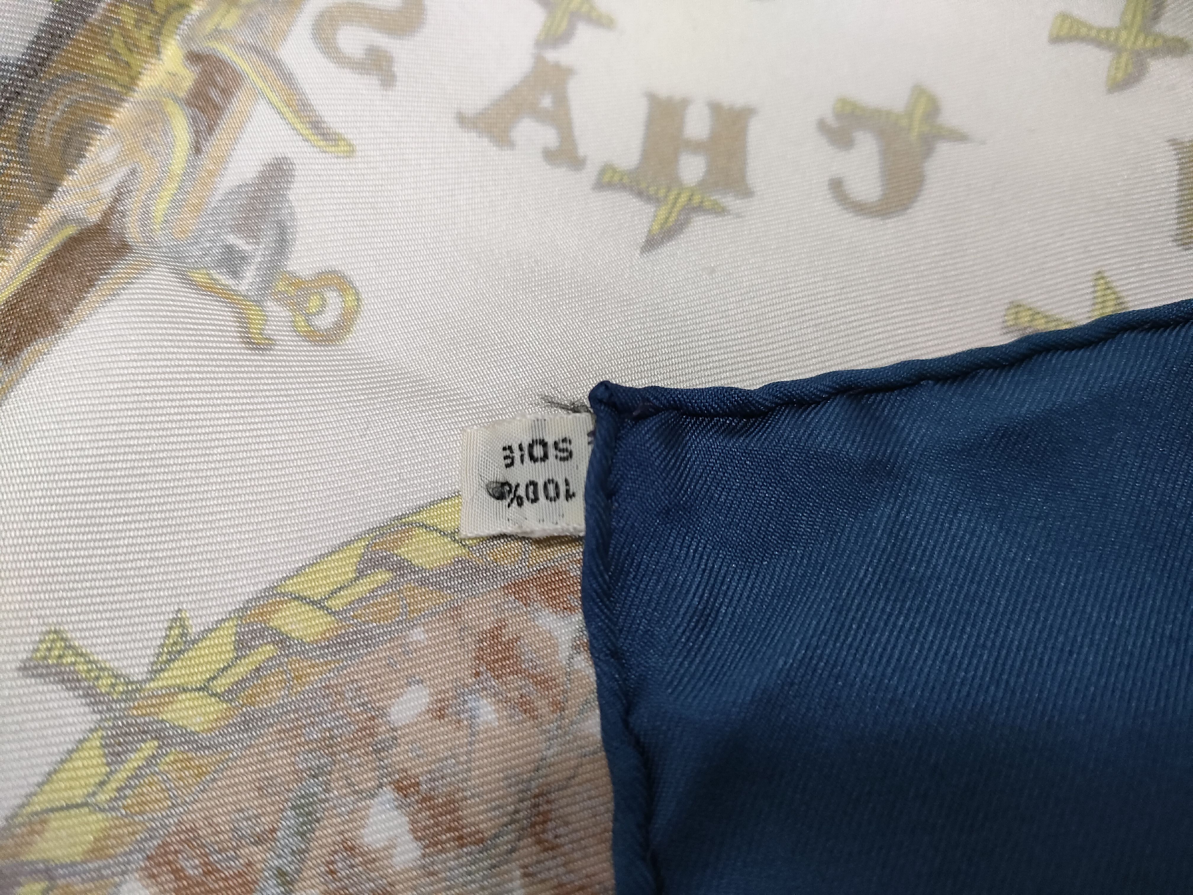 Hermes La Chasse a Tir Silk Scarf by Philippe Ledoux