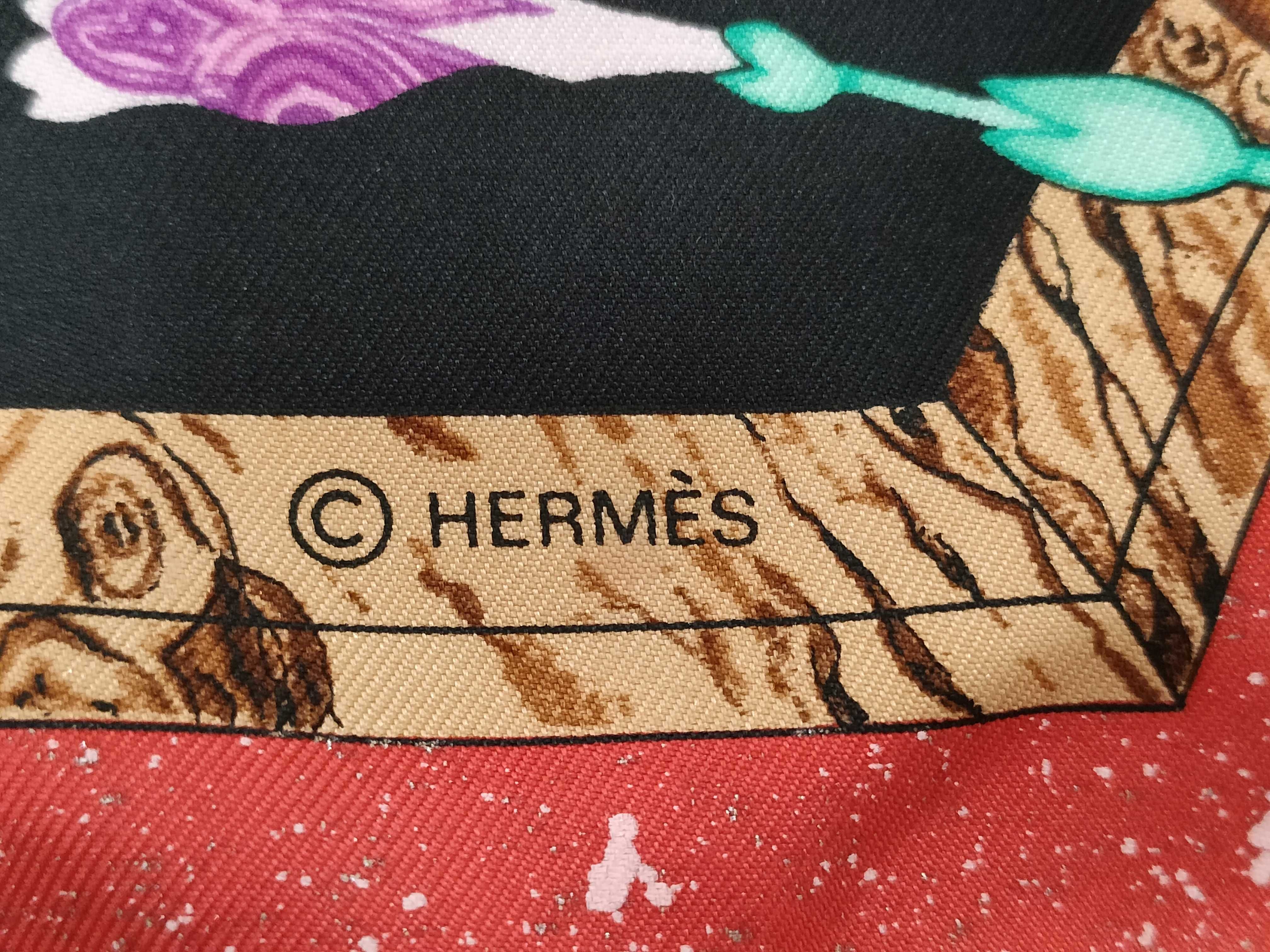 Hermes Pierres d'Orient et d'Occident Silk Scarf