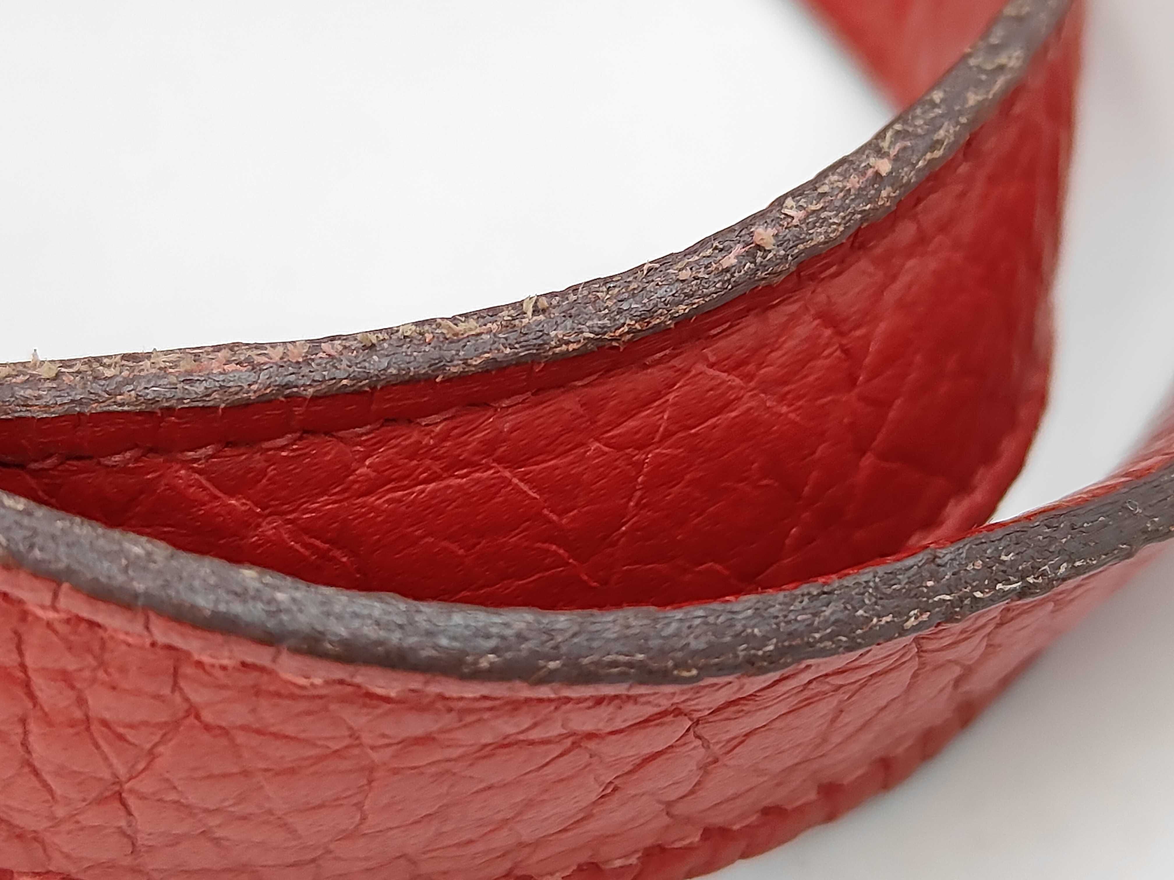 Hermes Picotin Lock 18 Clemence Leather Handbag in Red