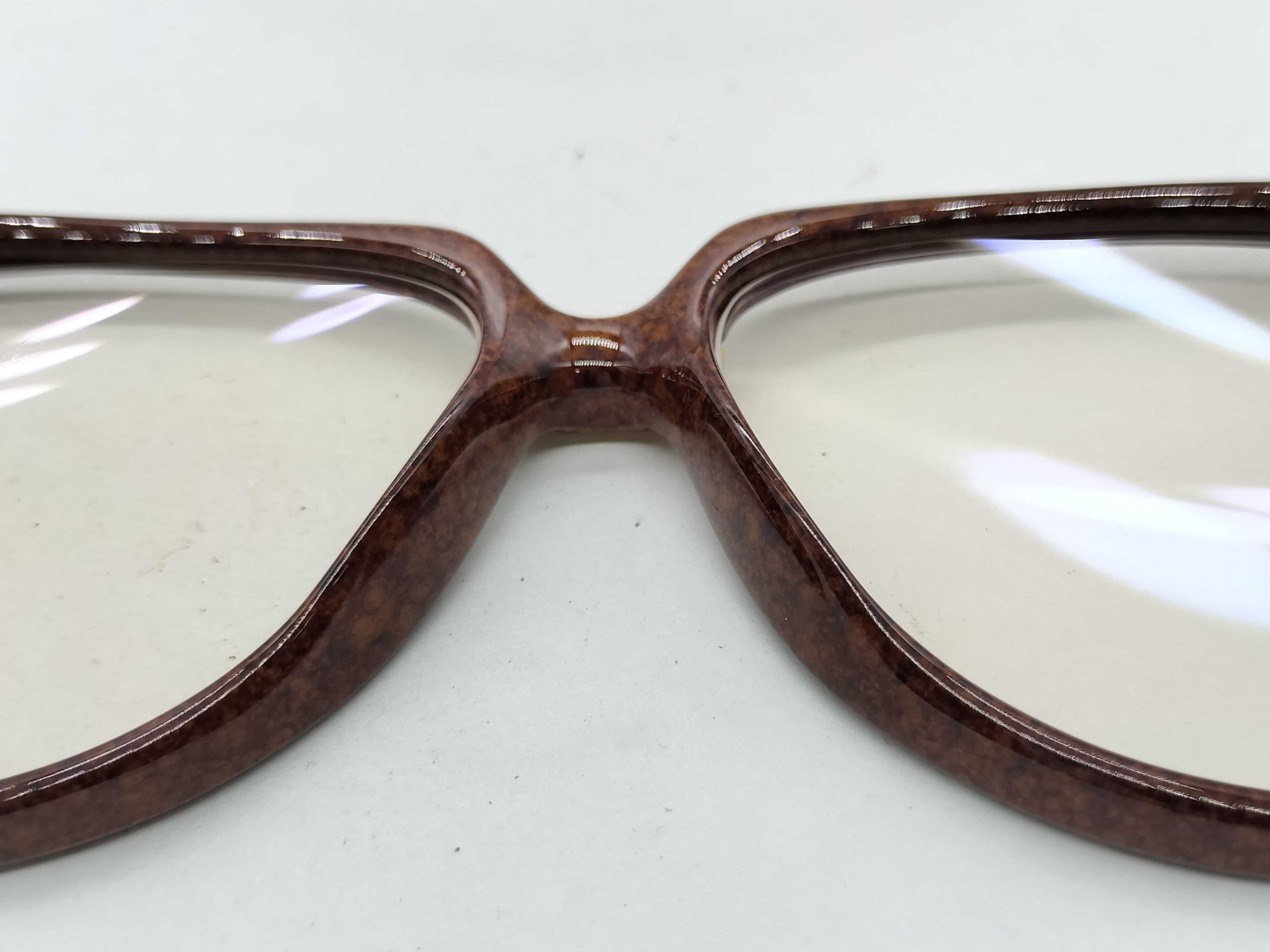 Cartier Vitesse Mottled Brown and Gold-Toned Eyeglasses