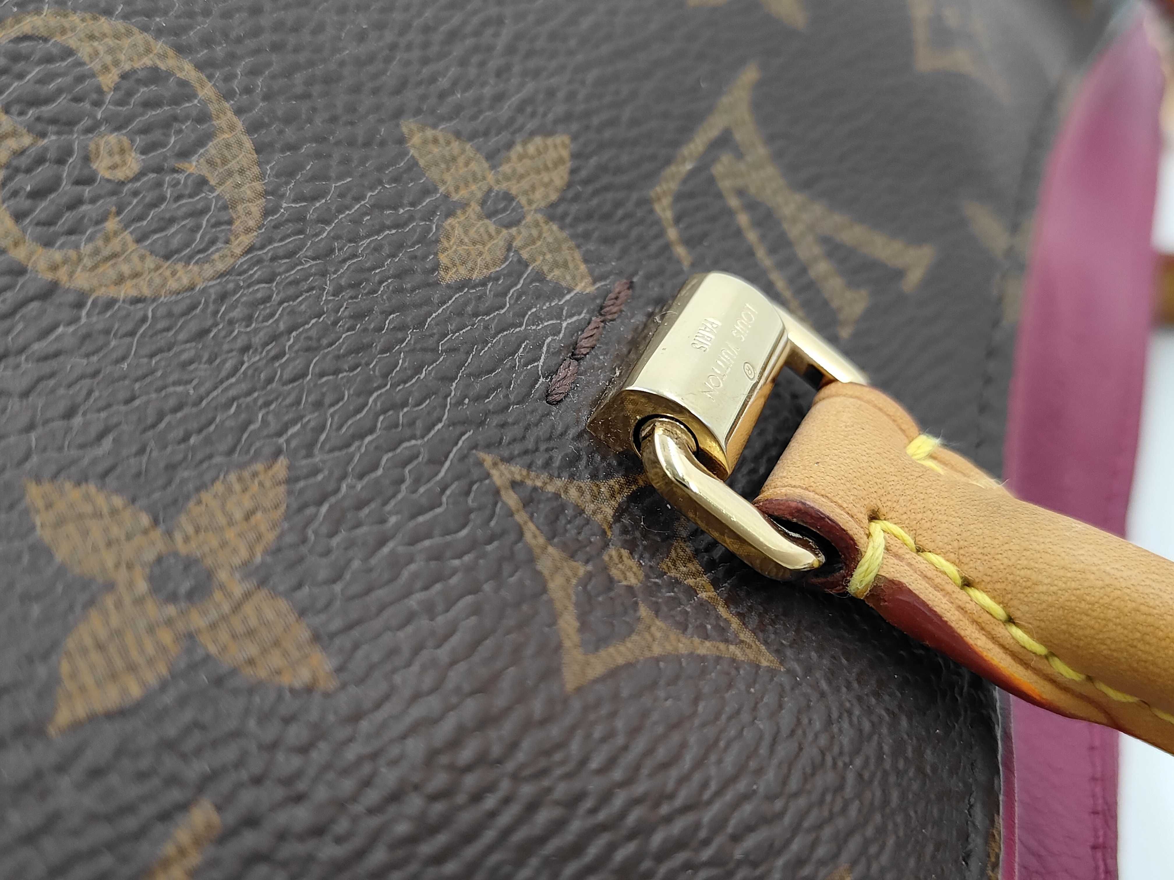 Louis Vuitton Pallas Monogram Canvas Handbag