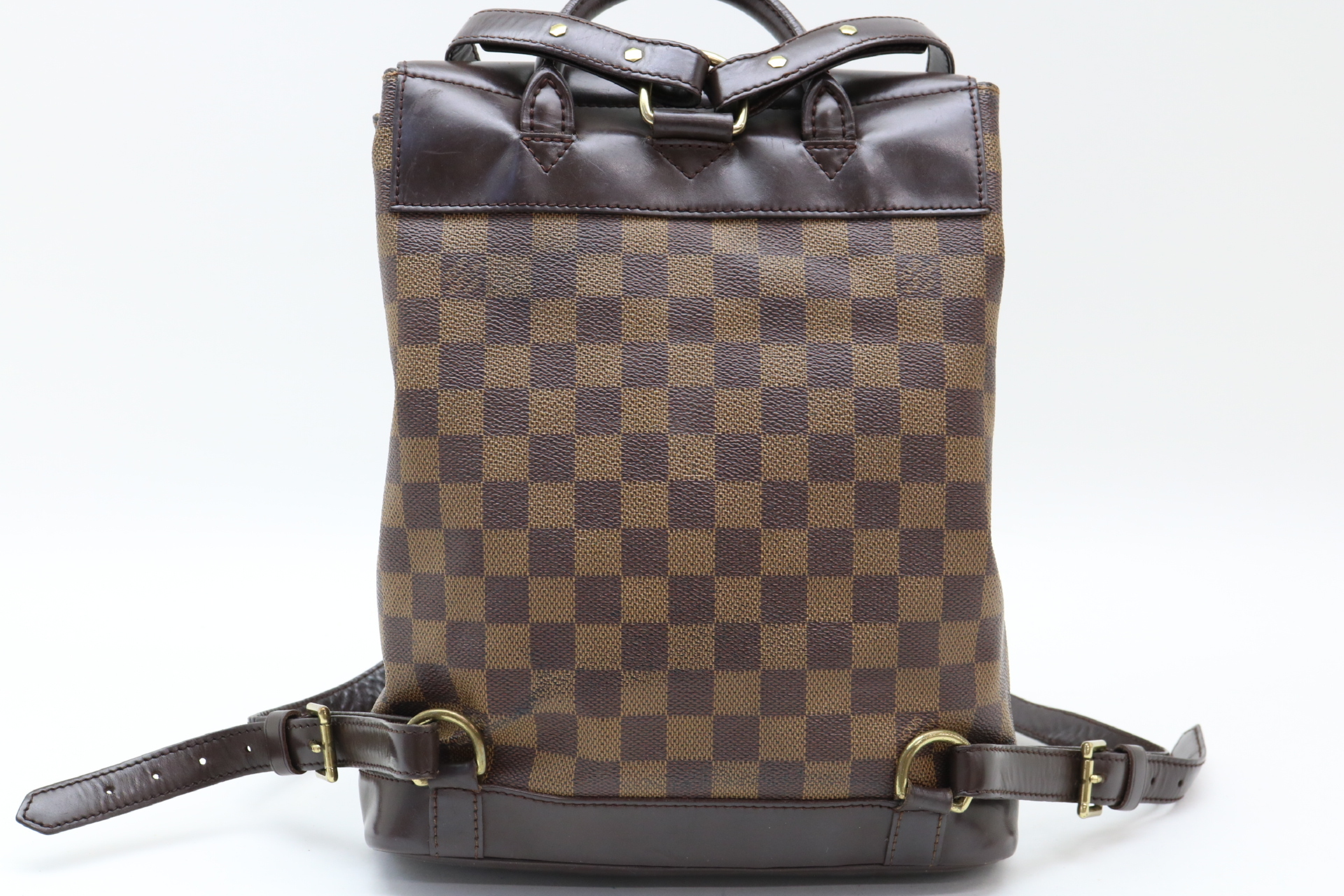Louis Vuitton Damier Ebene Soho Backpack