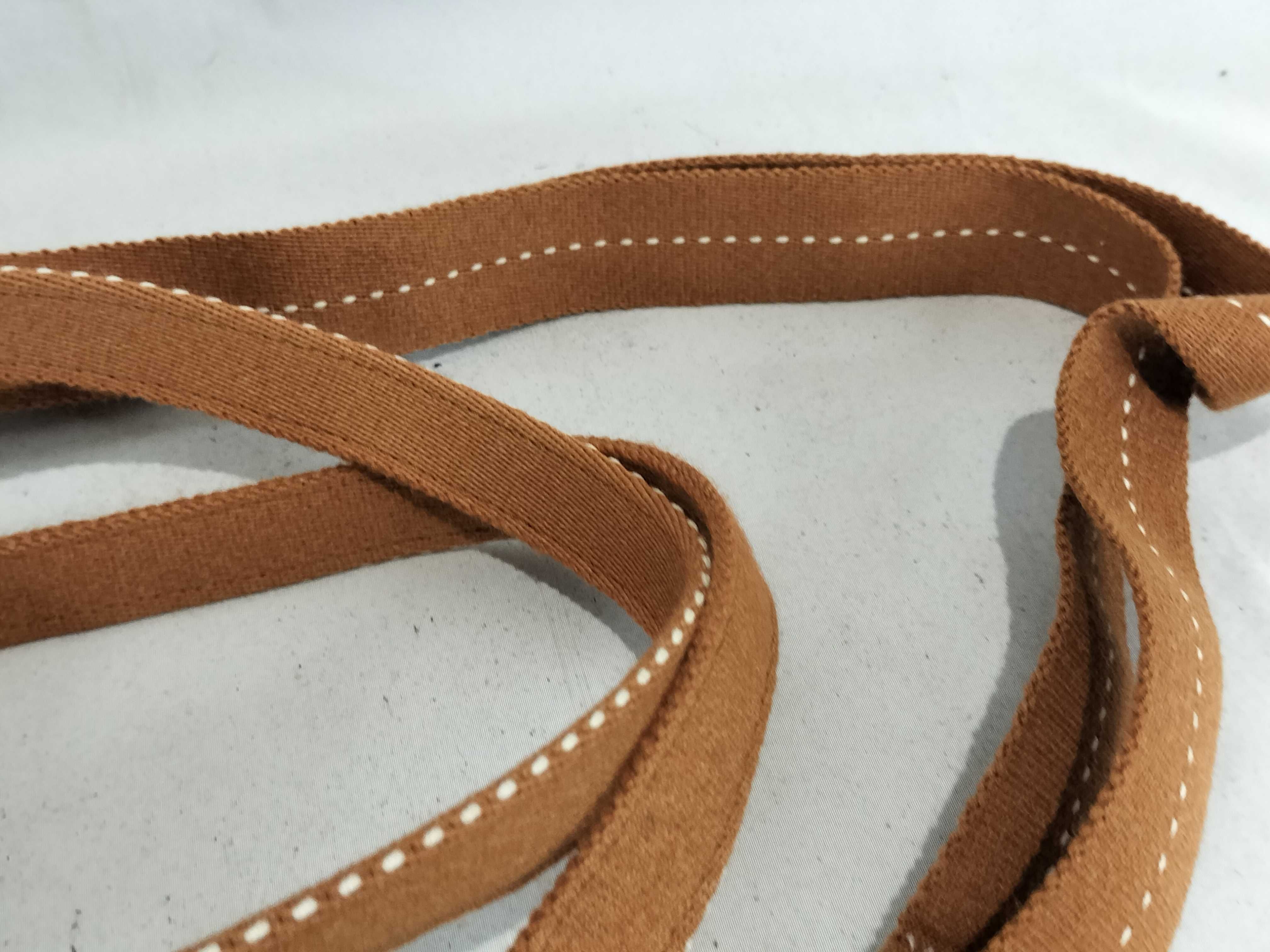 Hermes Caravan Horizontal Brown Leather Tote Bag