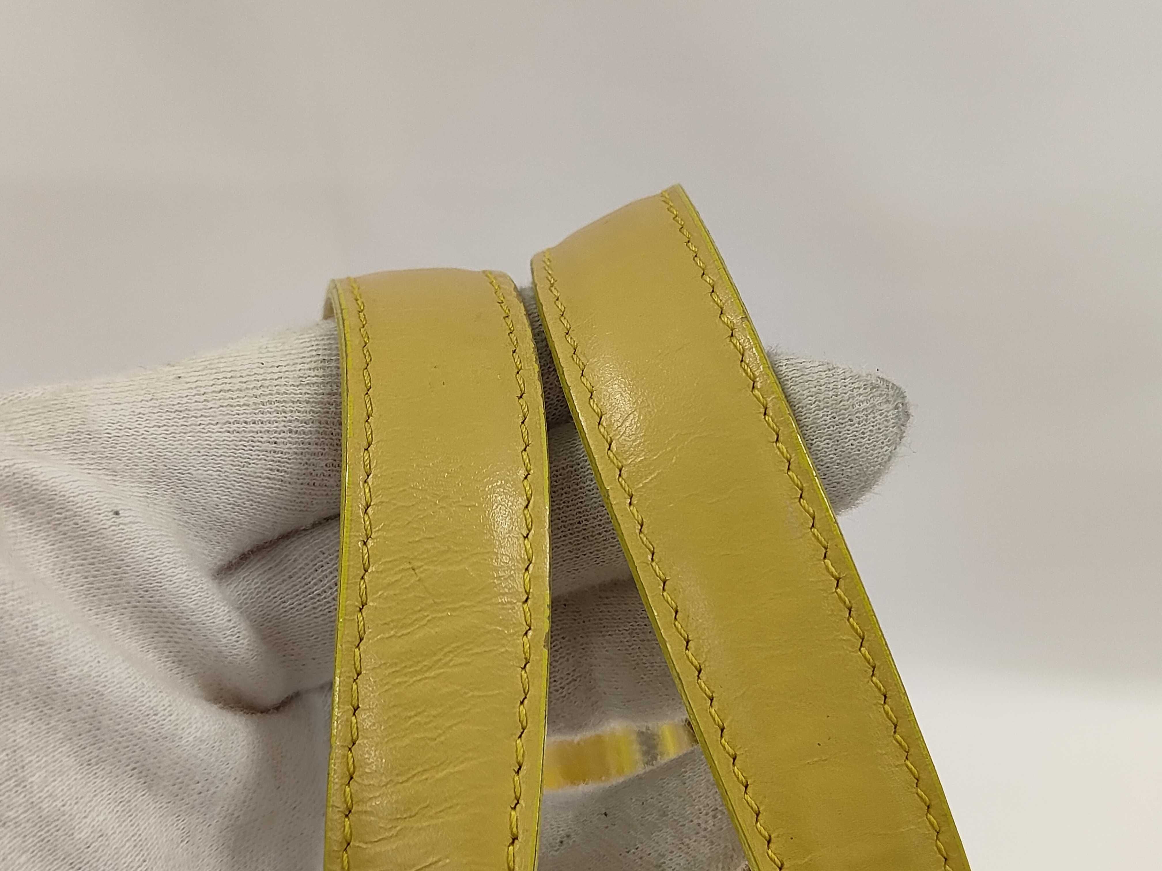 A Chanel New Travel Line Yellow Jacquard Handbag with Detachable Shoulder Strap