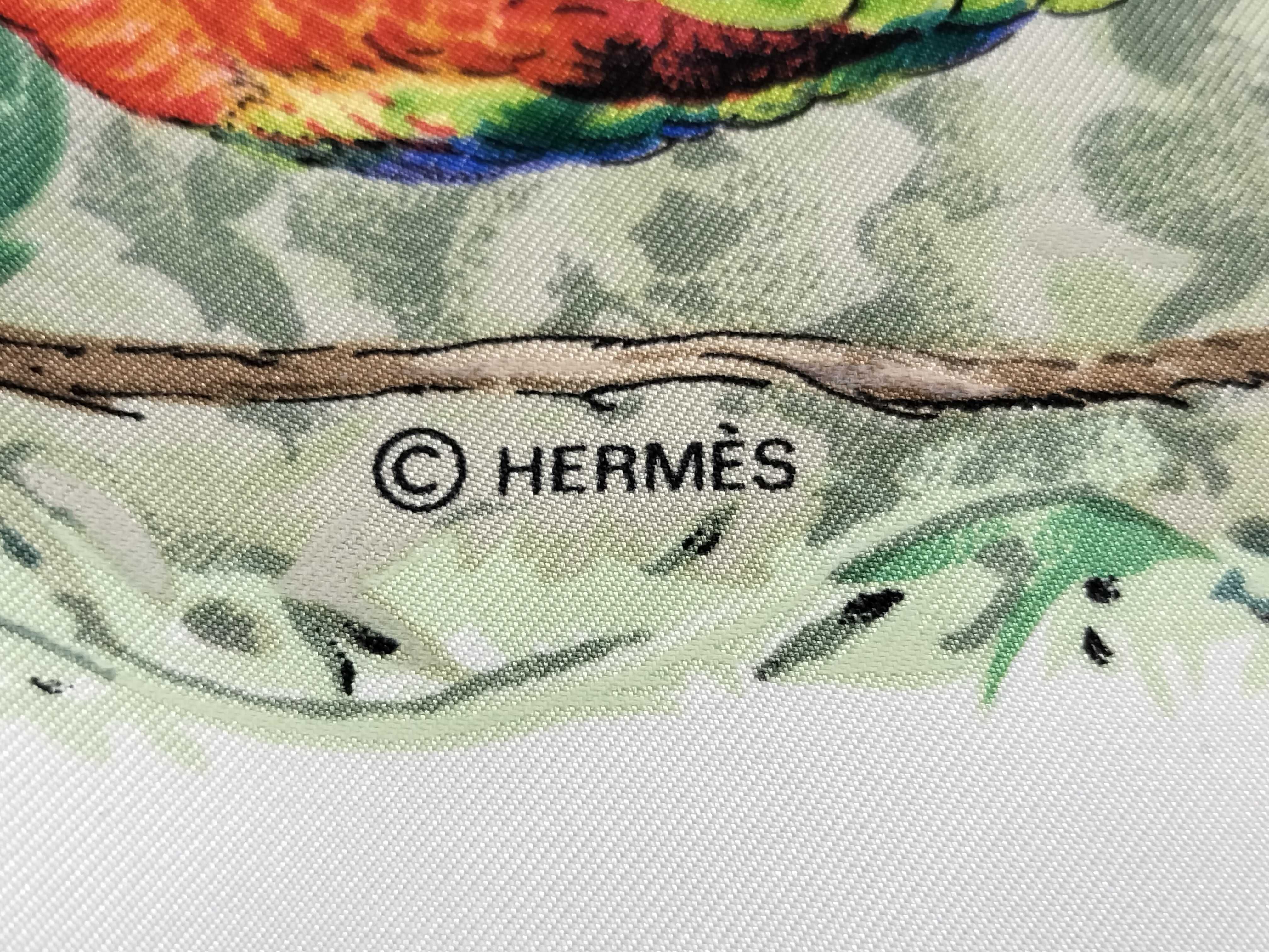 Hermes Equateur Silk Carre 90 Scarf