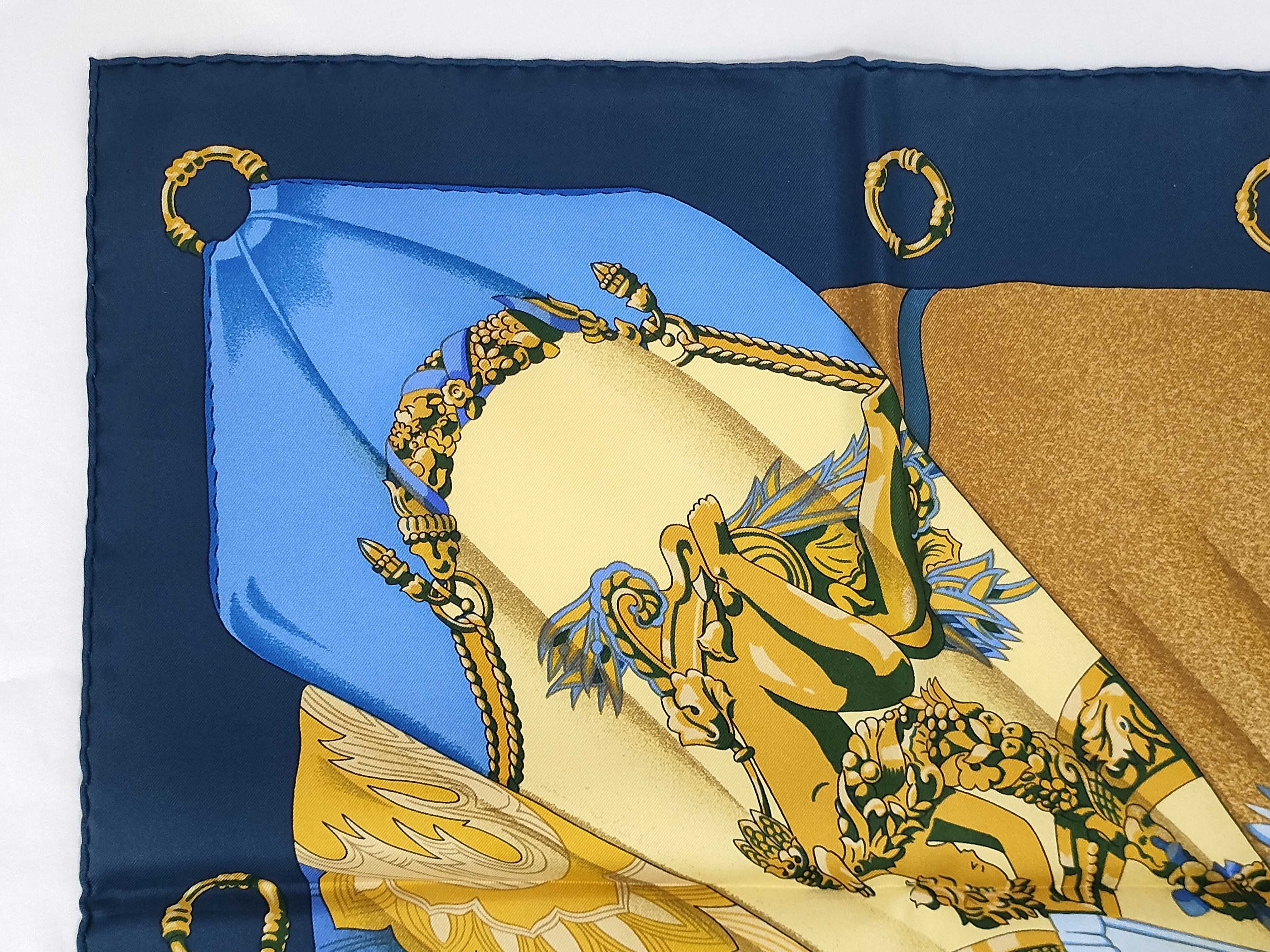 Hermes Soleil de Soie Silk Scarf by Caty Latham