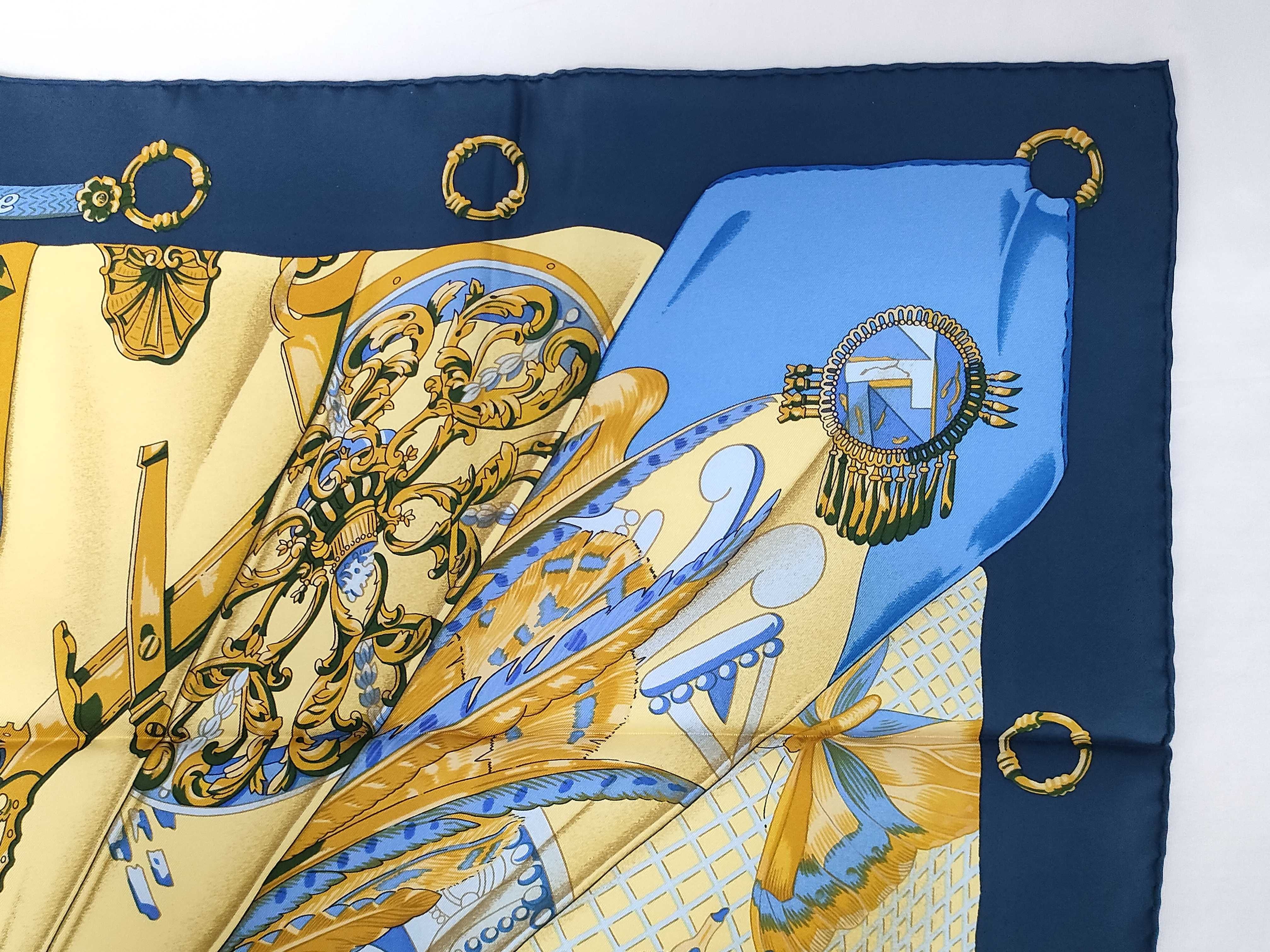 Hermes Soleil de Soie Silk Scarf by Caty Latham