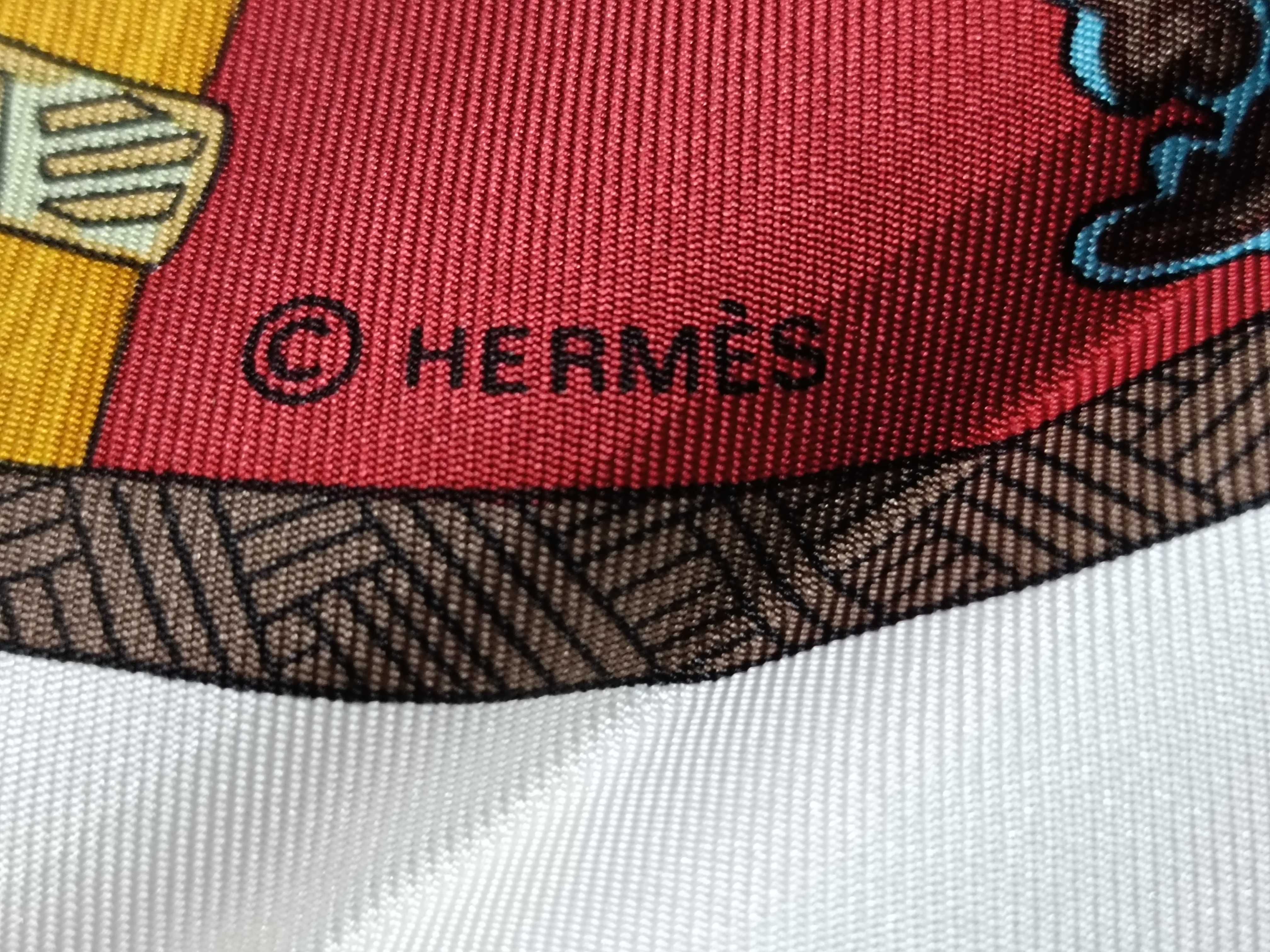 Hermes Art des Steppes Silk Twill Carre 90 Scarf