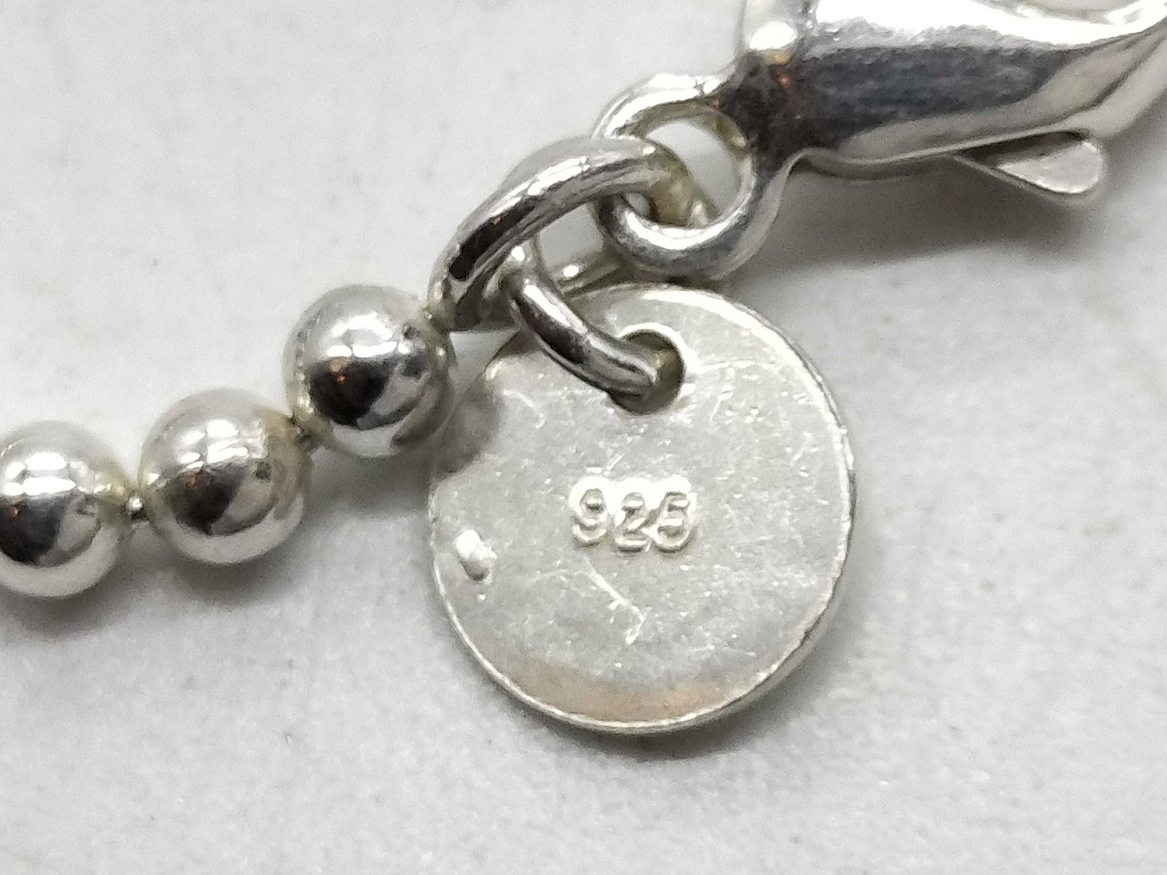 Tiffany & Co. Sterling Silver and 18 Karat Yellow Gold Heart Key Pendant Necklace