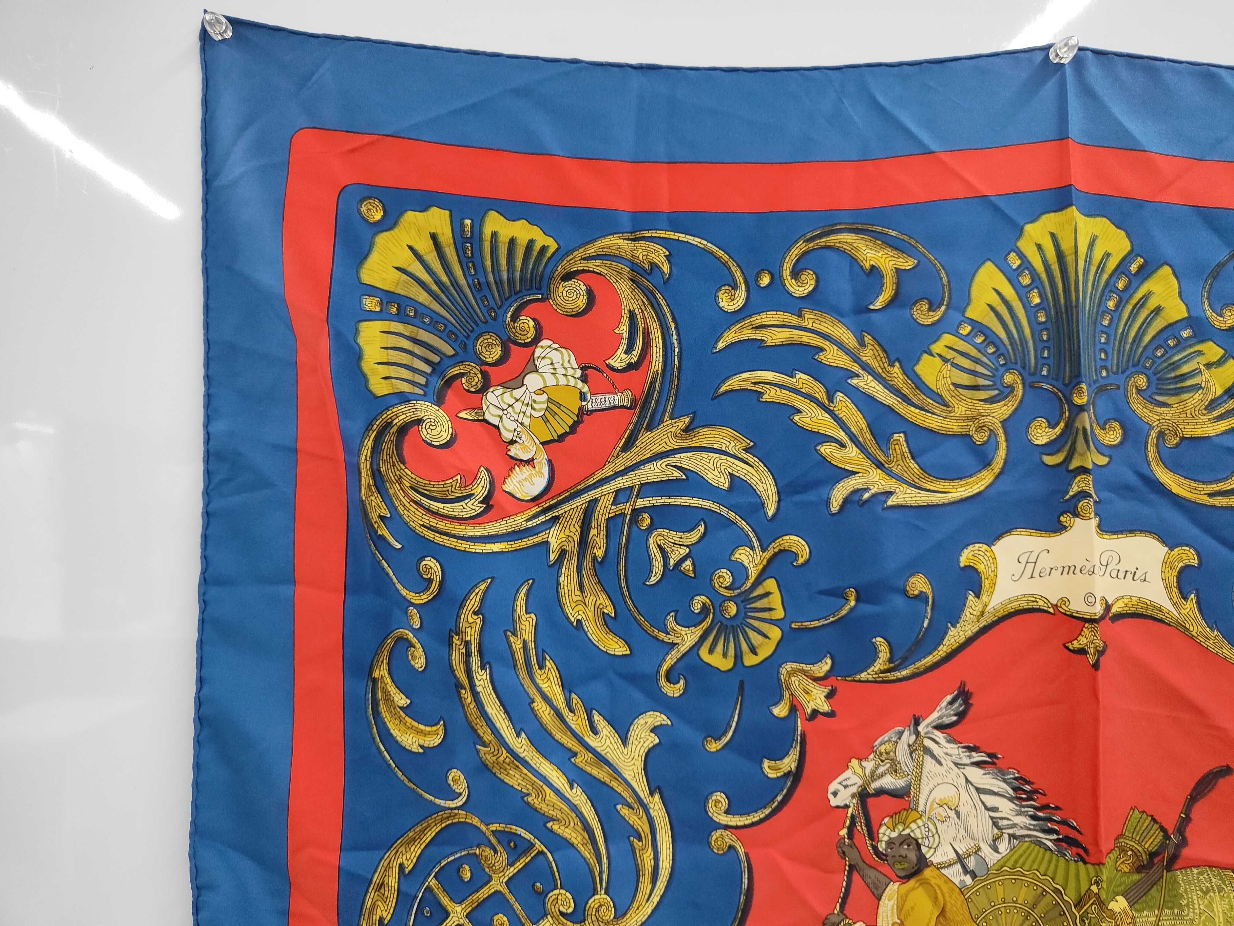 Hermes Cheval Turc Silk Scarf