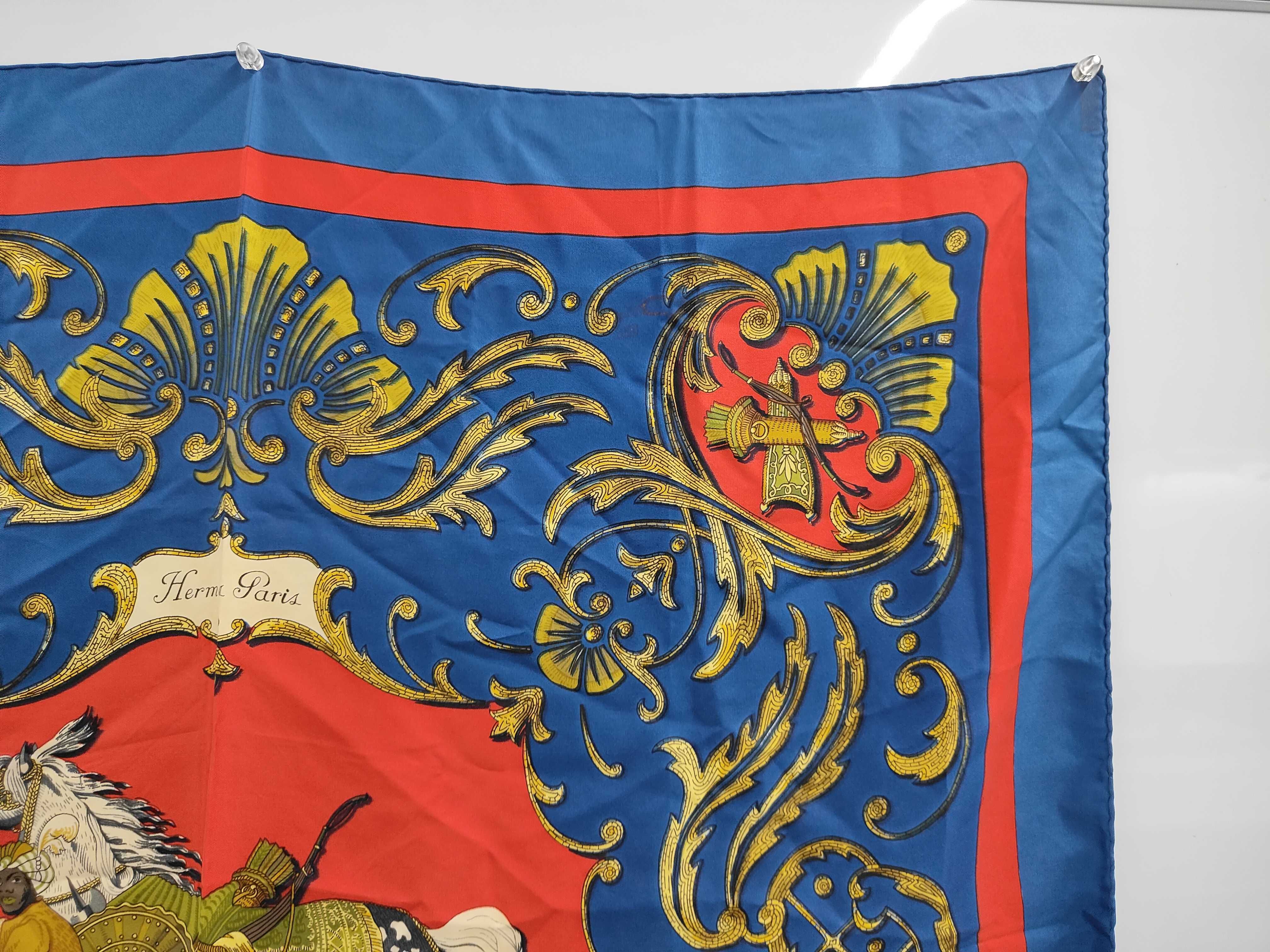 Hermes Cheval Turc Silk Scarf