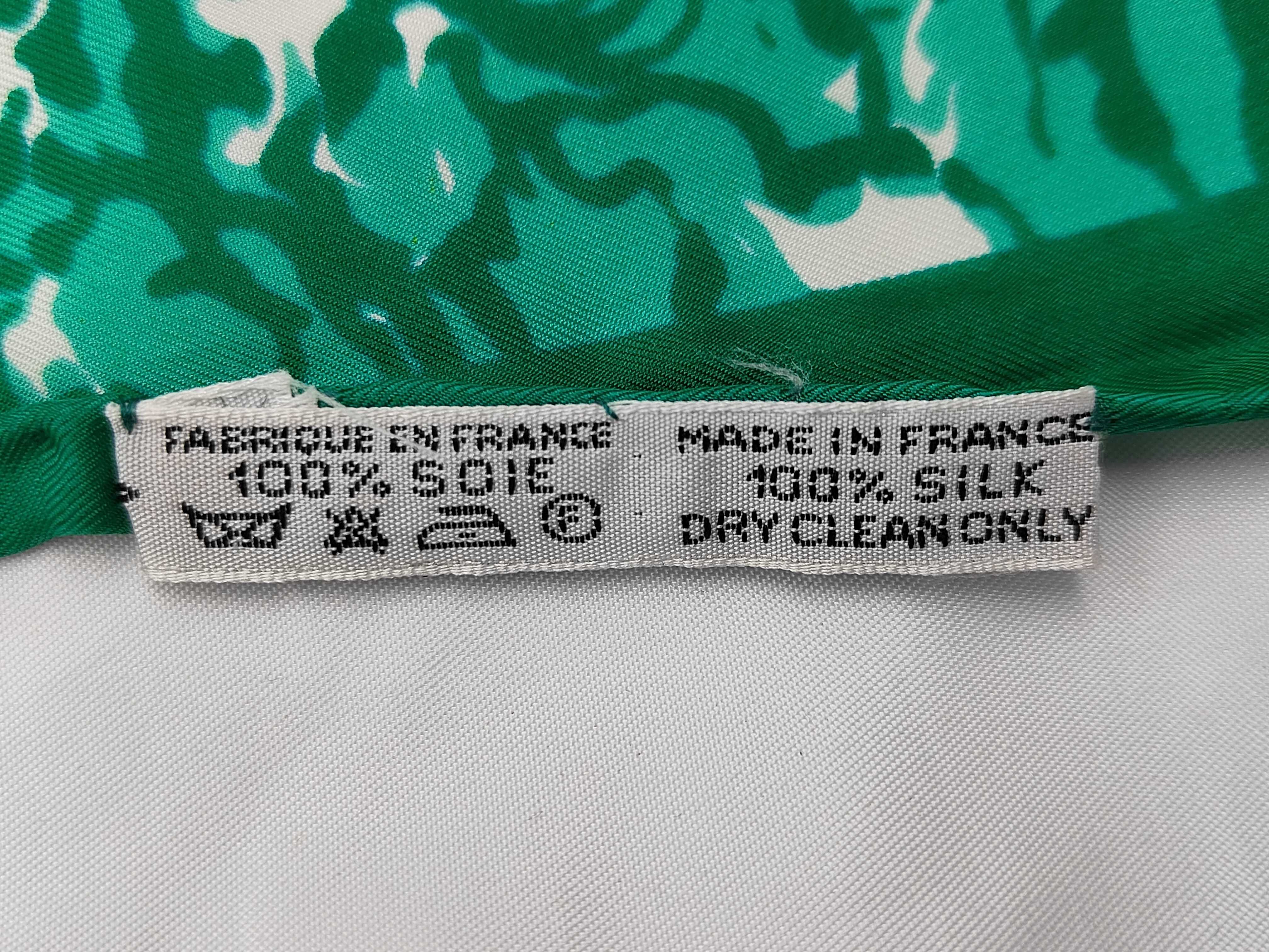 Hermes Carpe Diem Silk Carre 90 Scarf
